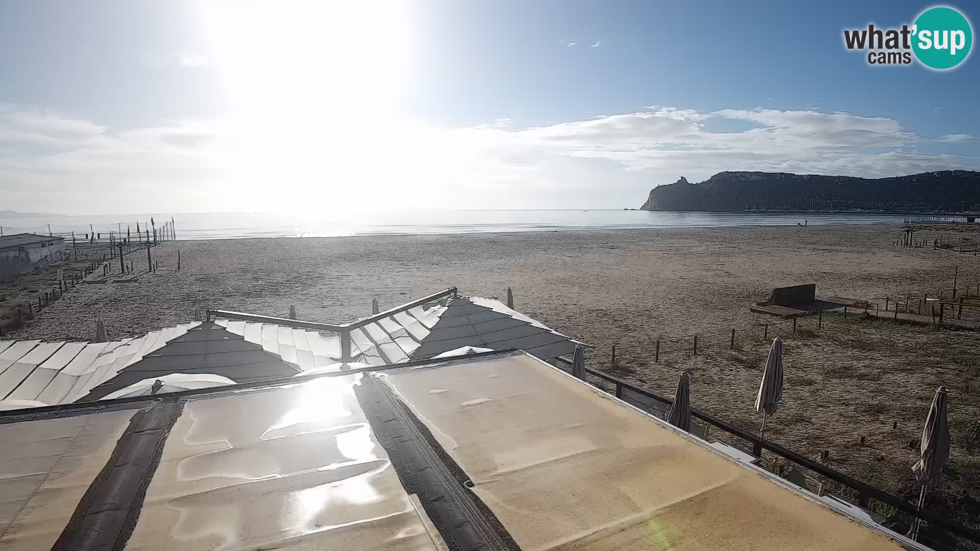 Webcam playa de Poetto | Cagliari | Cerdeña