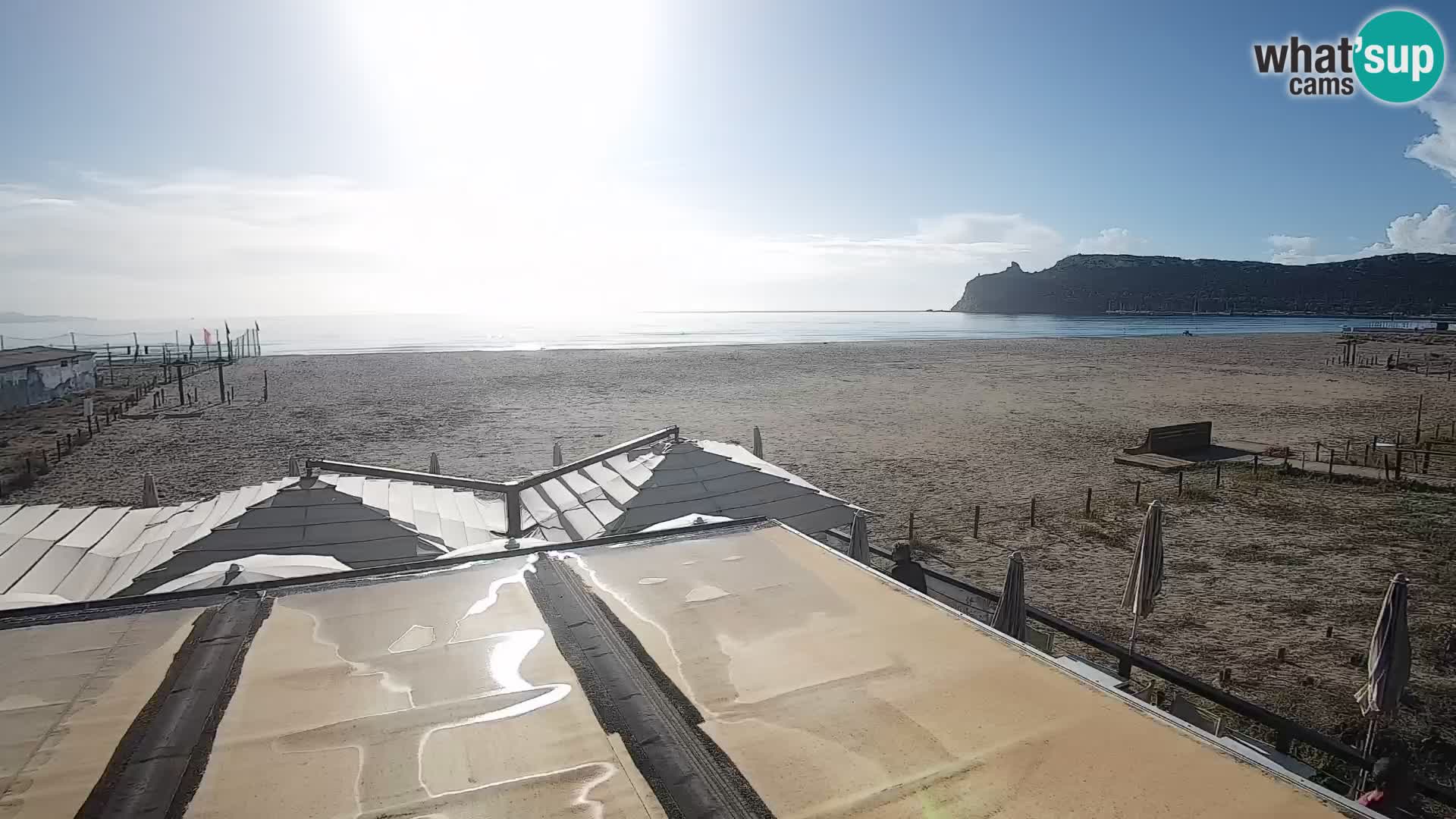 Poetto Strand Webcam | Cagliari | Sardinien