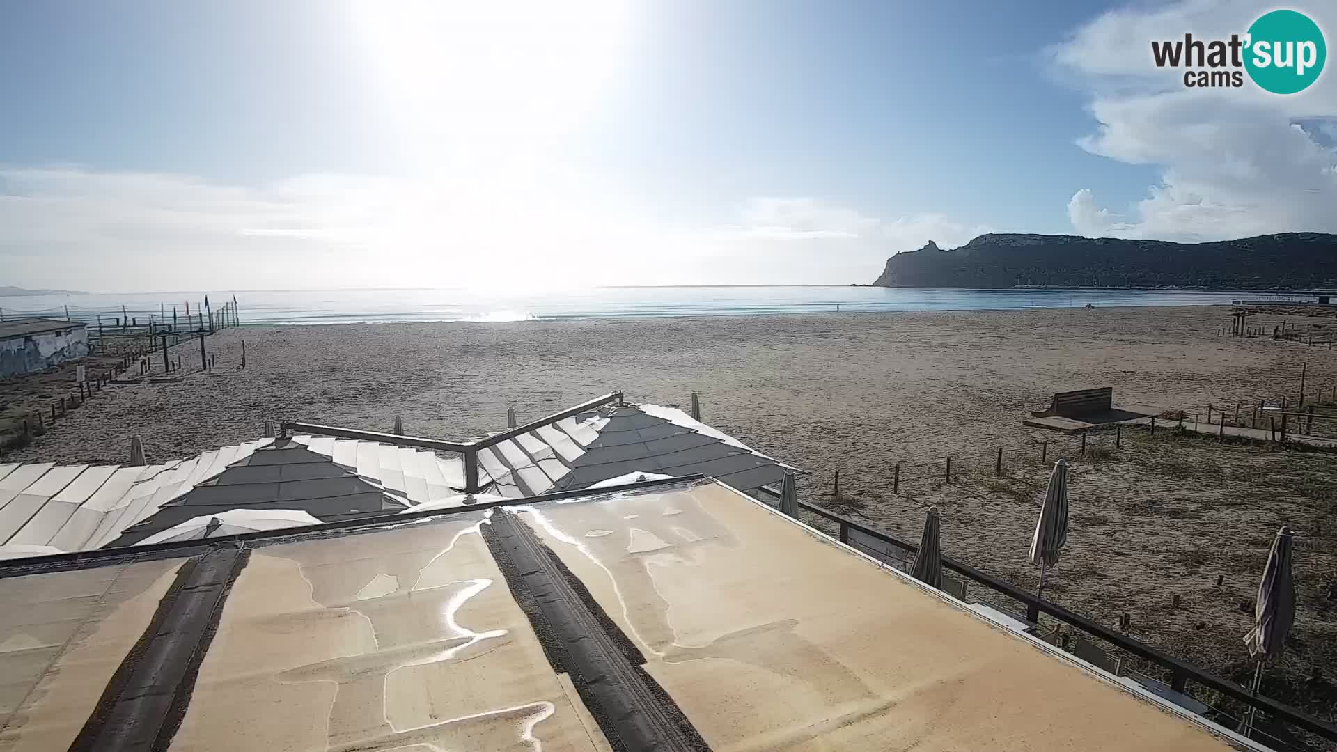 Webcam plage de Poetto | Cagliari | Sardaigne