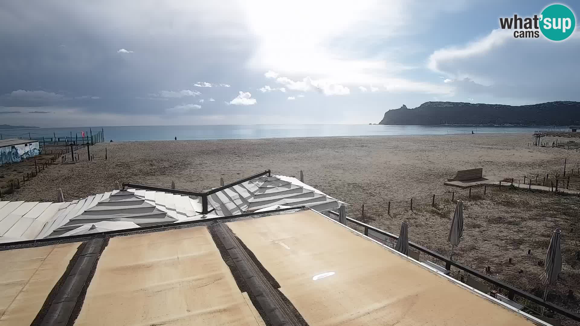 Webcam spiaggia del Poetto | Cagliari | Sardegna