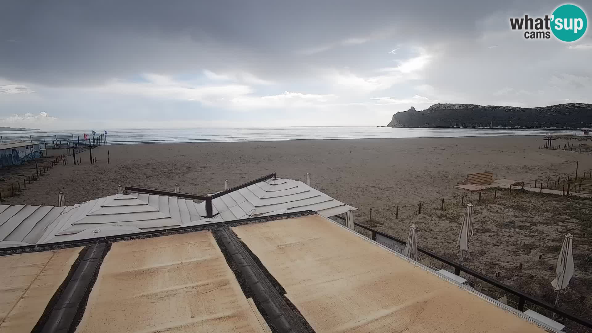 Webcam plage de Poetto | Cagliari | Sardaigne