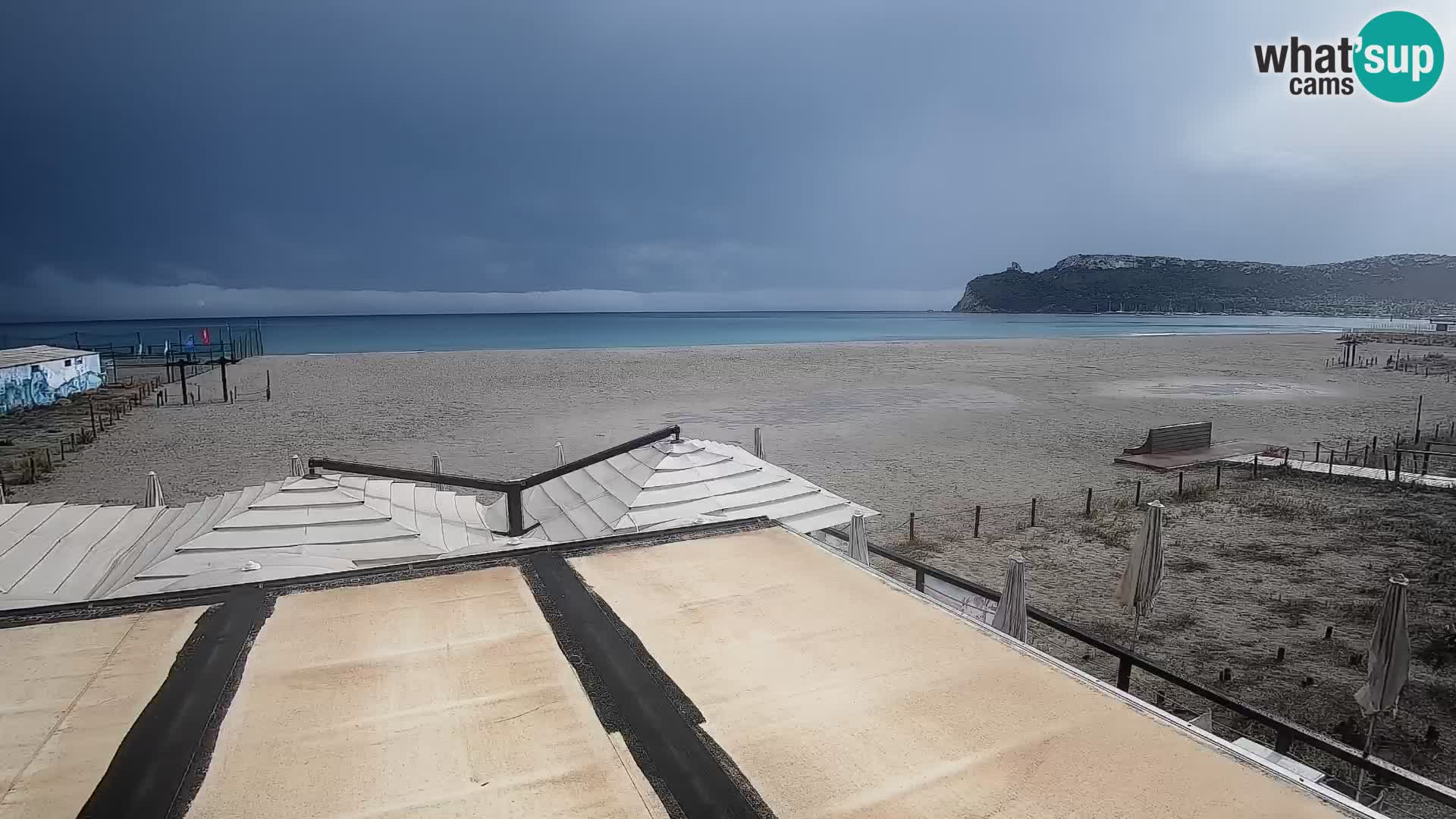 Poetto Strand Webcam | Cagliari | Sardinien