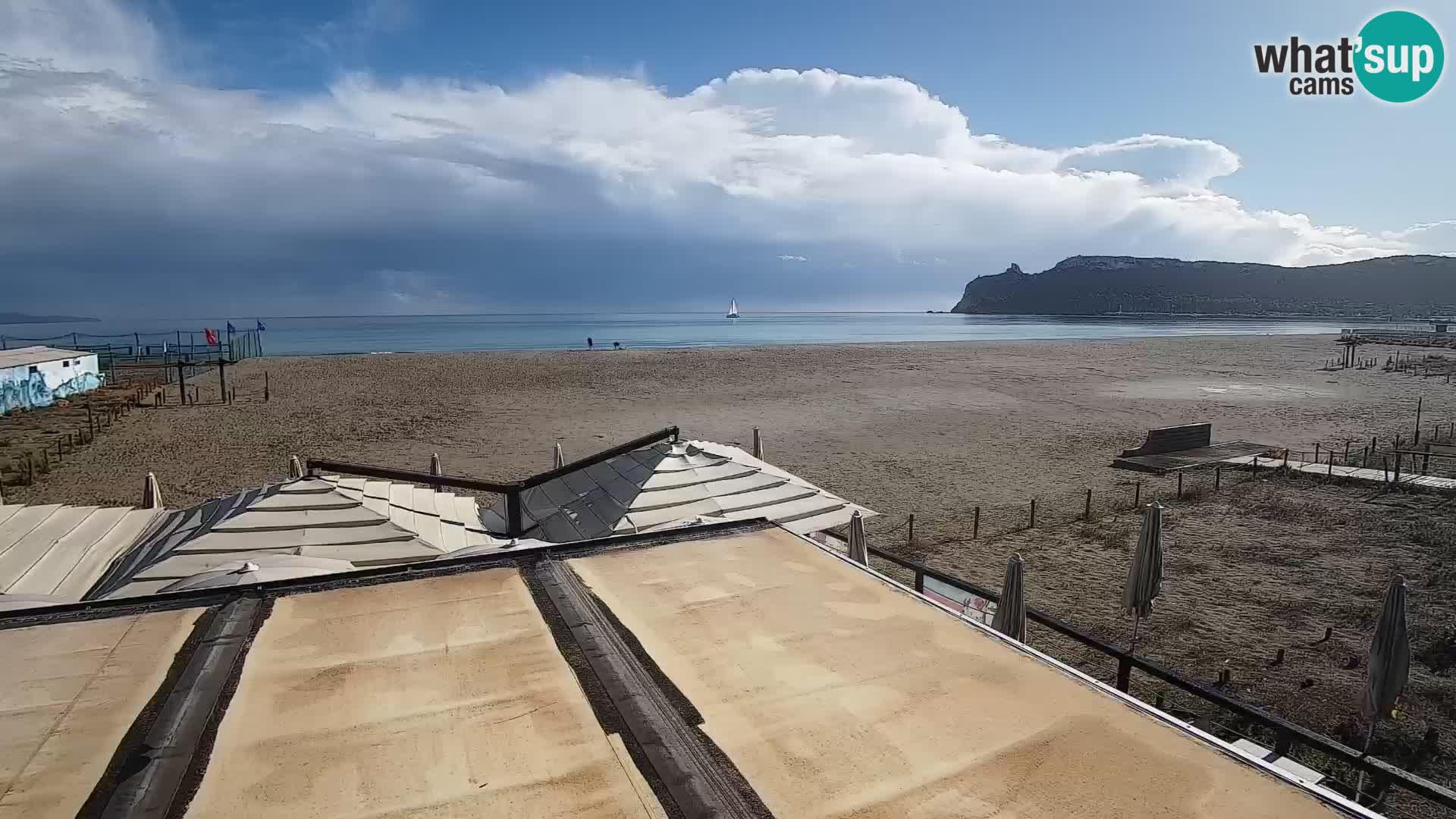 Webcam plage de Poetto | Cagliari | Sardaigne