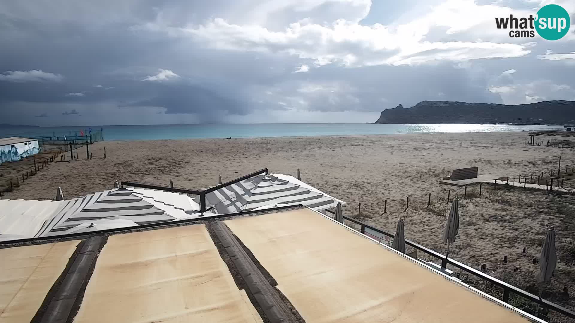 Poetto beach webcam | Cagliari | Sardinija