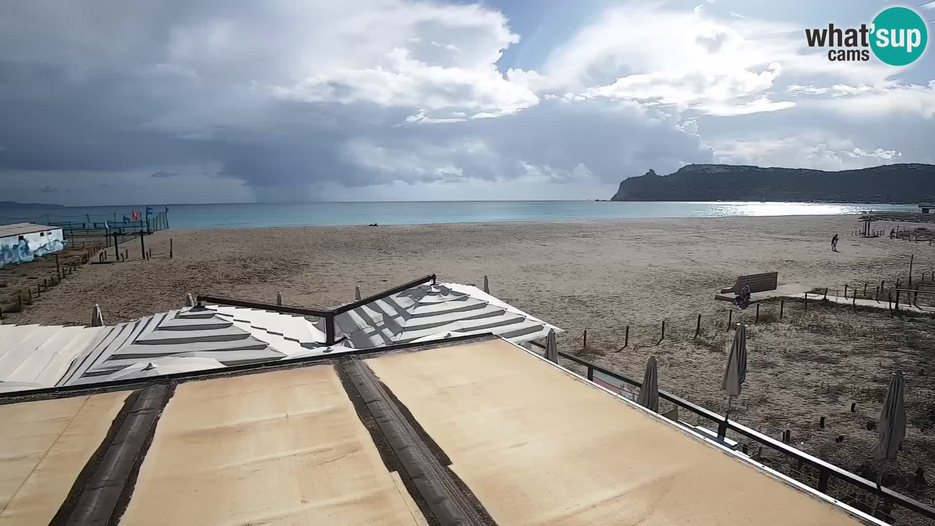 Poetto beach webcam | Cagliari | Sardinia