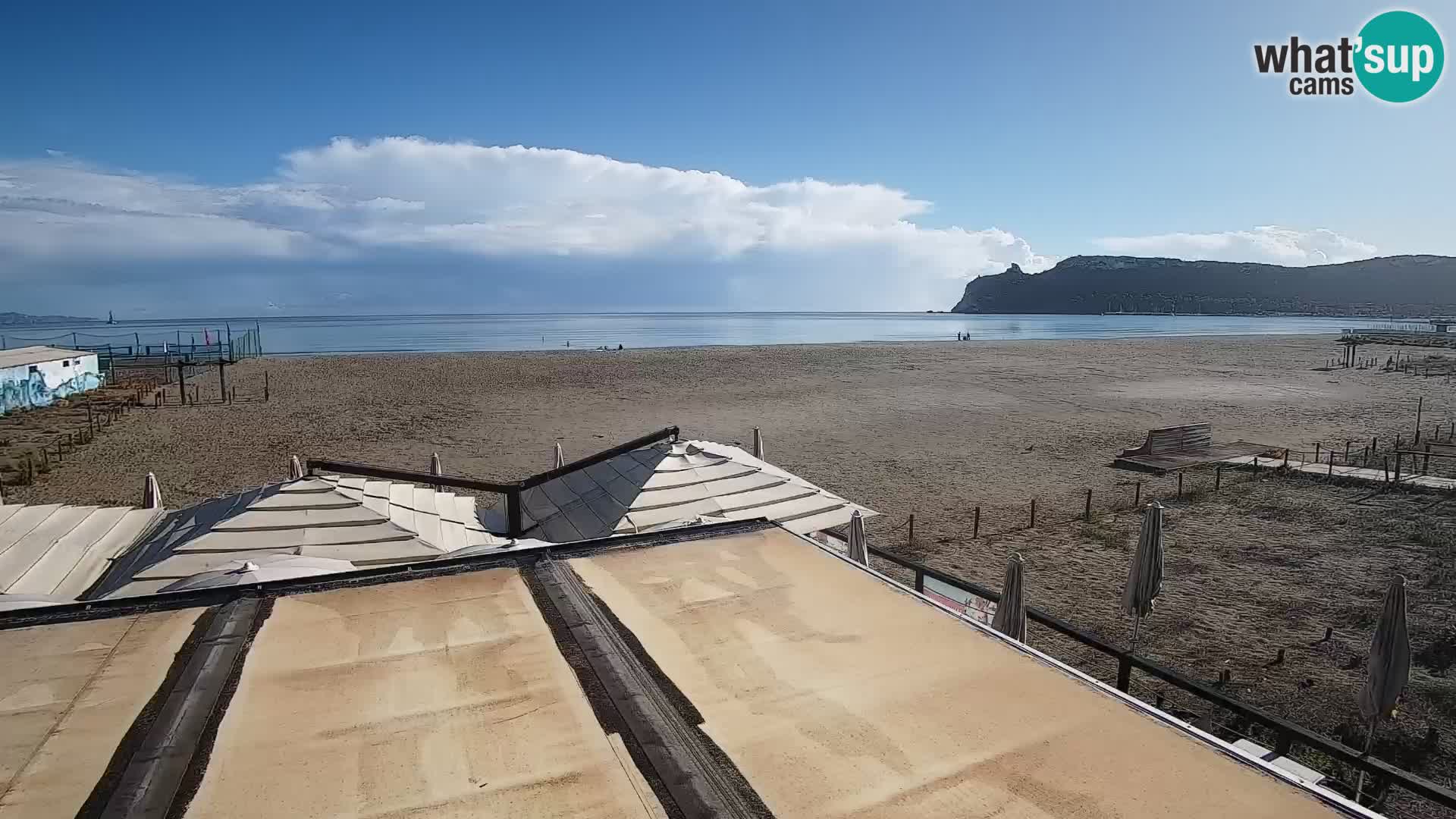 Webcam plage de Poetto | Cagliari | Sardaigne