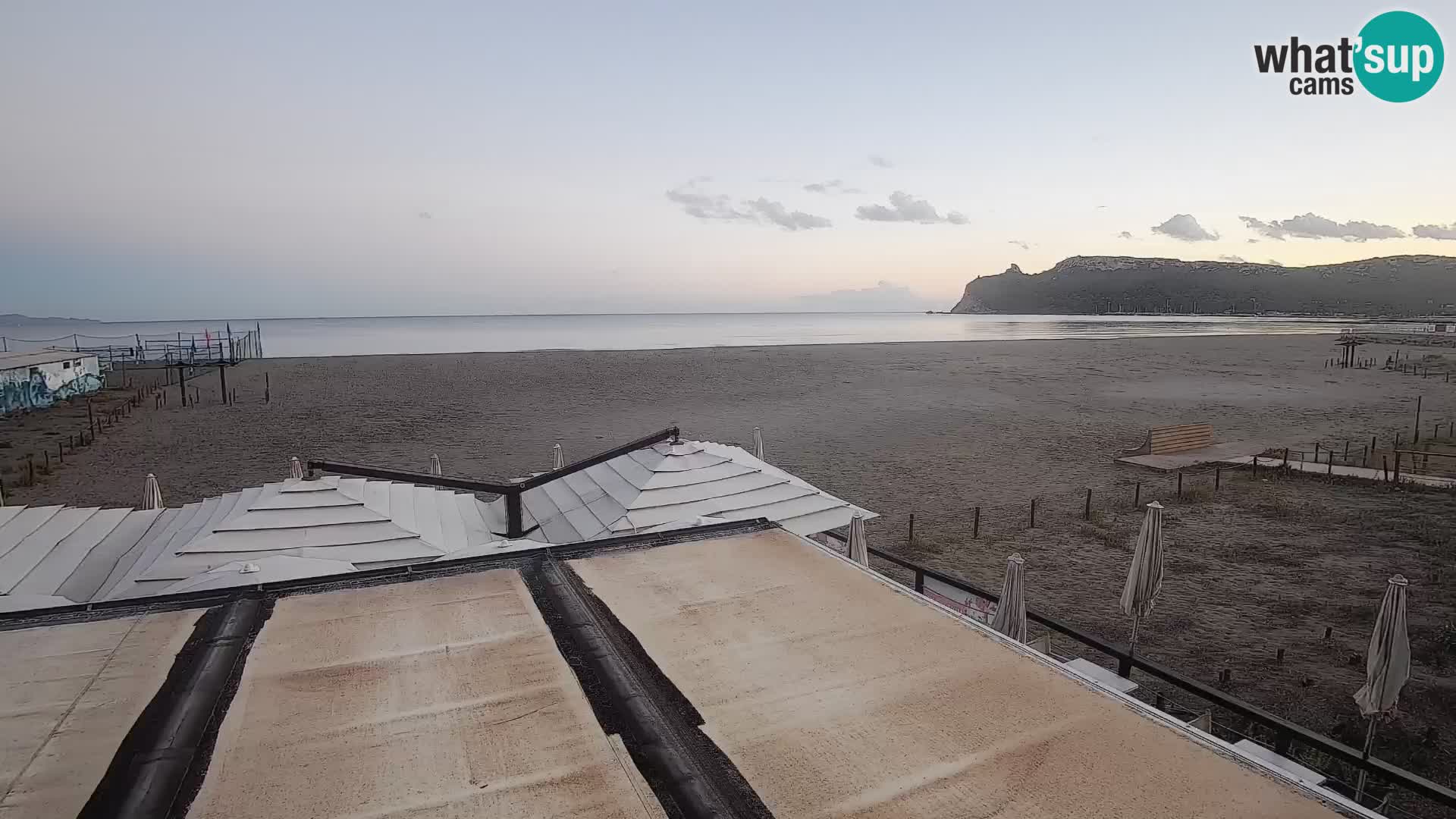 Poetto Strand Webcam | Cagliari | Sardinien