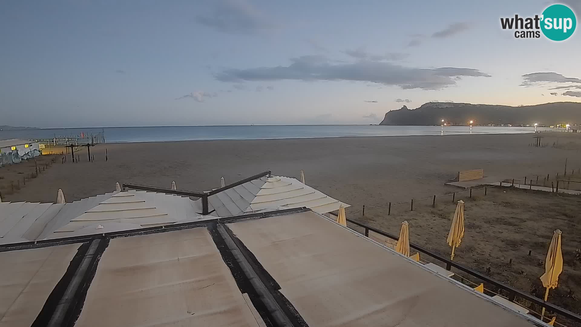 Webcam plage de Poetto | Cagliari | Sardaigne