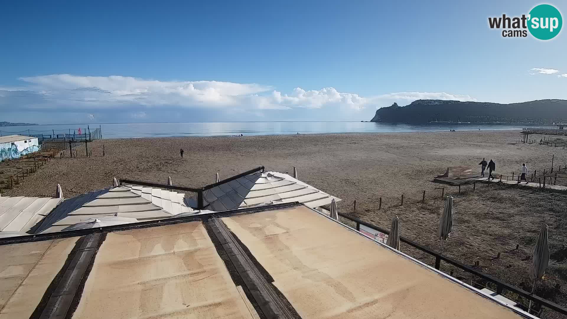 Webcam spiaggia del Poetto | Cagliari | Sardegna
