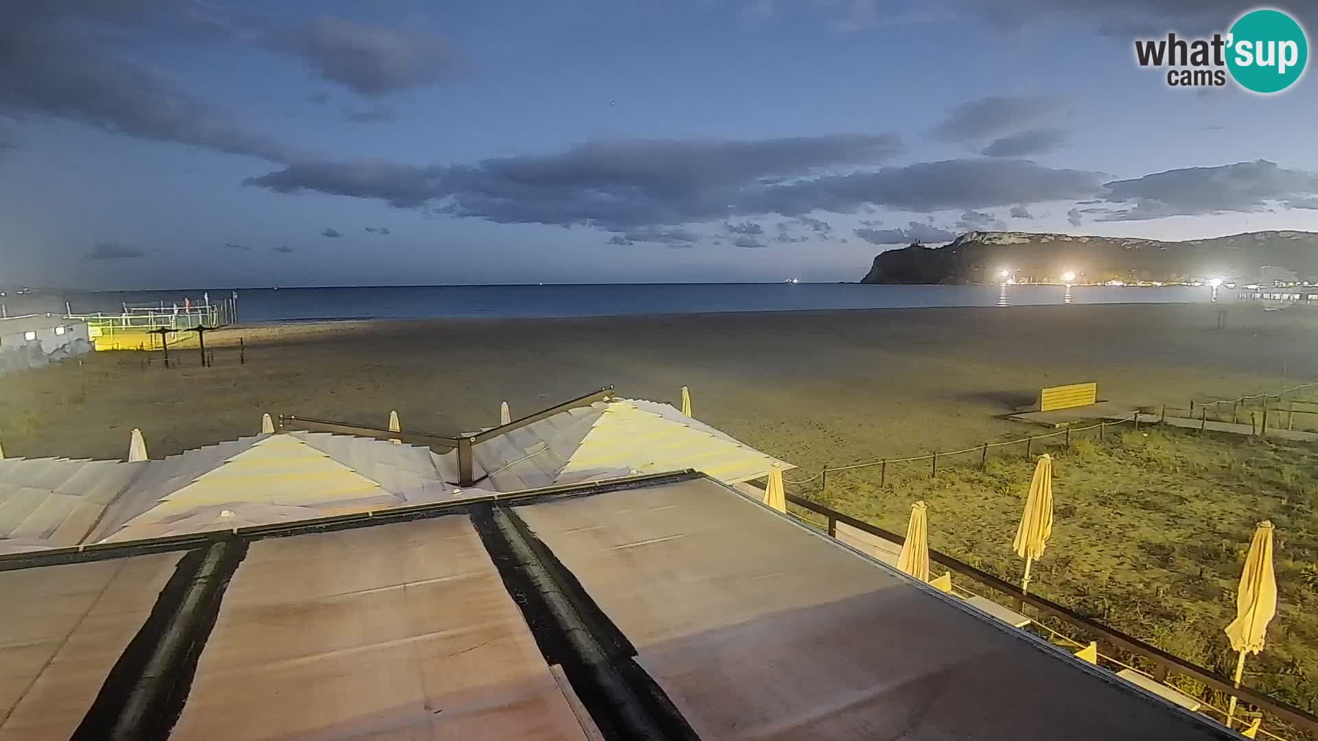 Poetto beach webcam | Cagliari | Sardinia