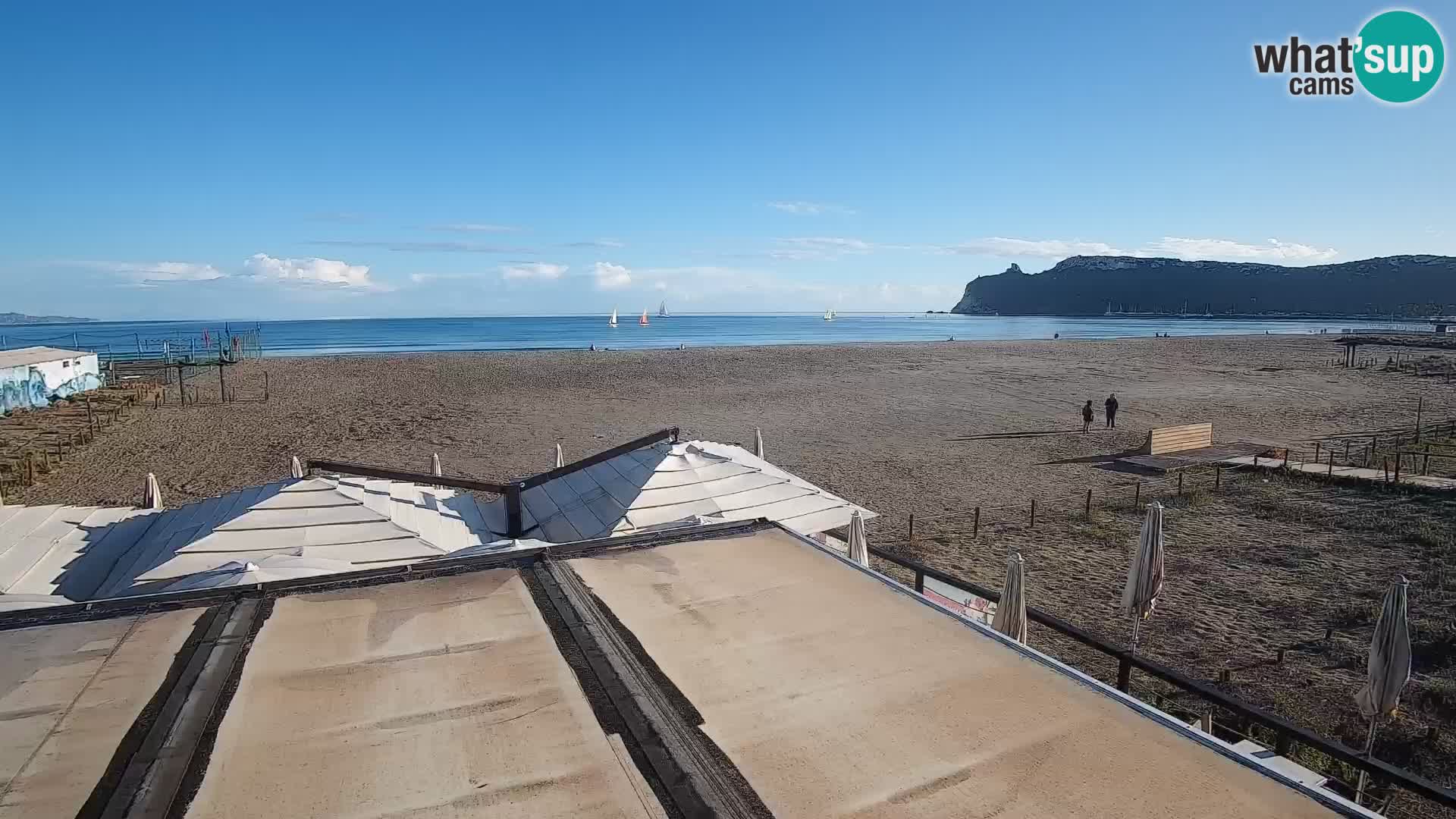 Webcam playa de Poetto | Cagliari | Cerdeña