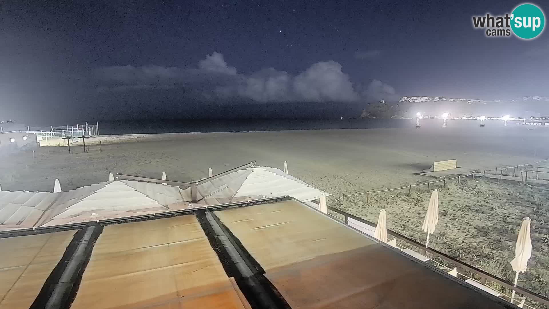 Poetto beach webcam | Cagliari | Sardinia
