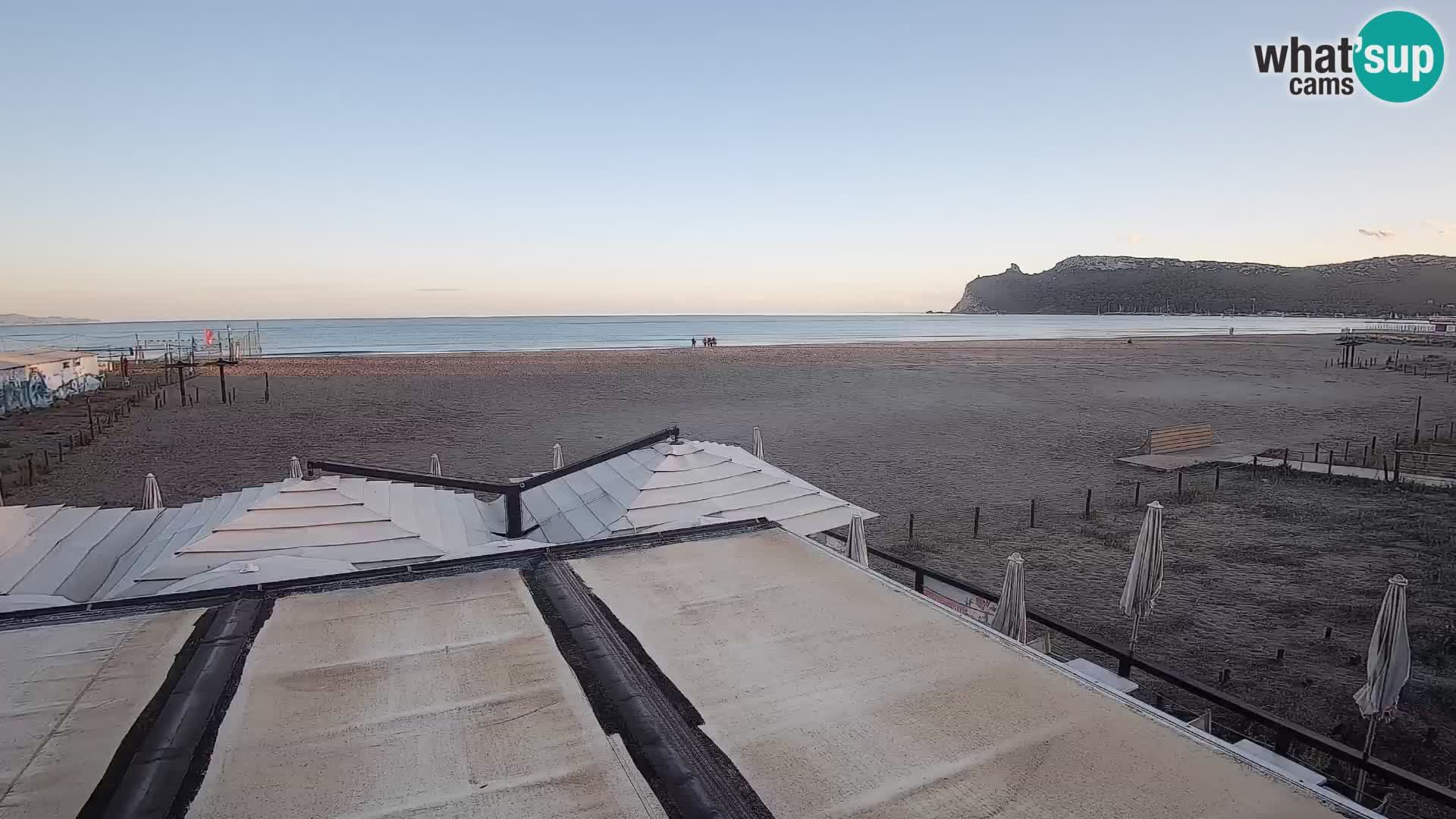 Webcam plage de Poetto | Cagliari | Sardaigne