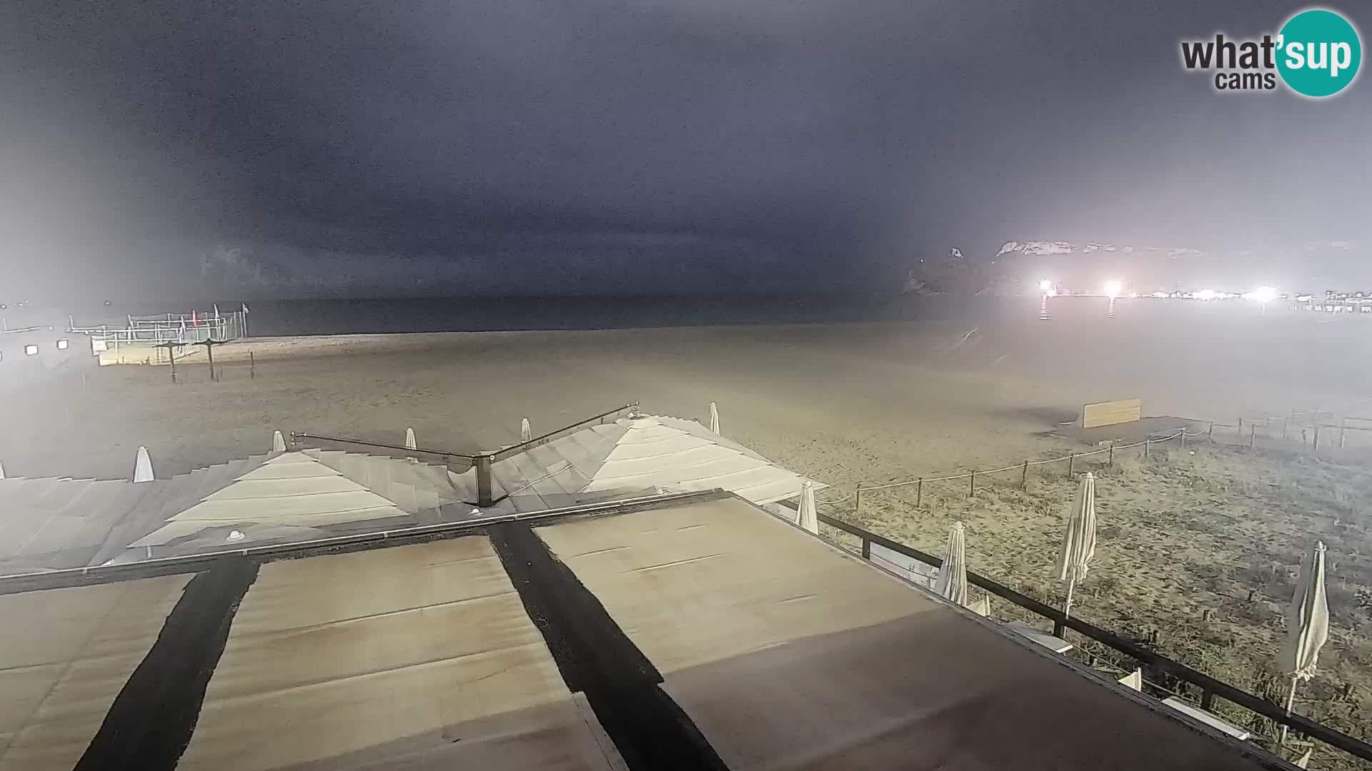 Poetto beach webcam | Cagliari | Sardinija