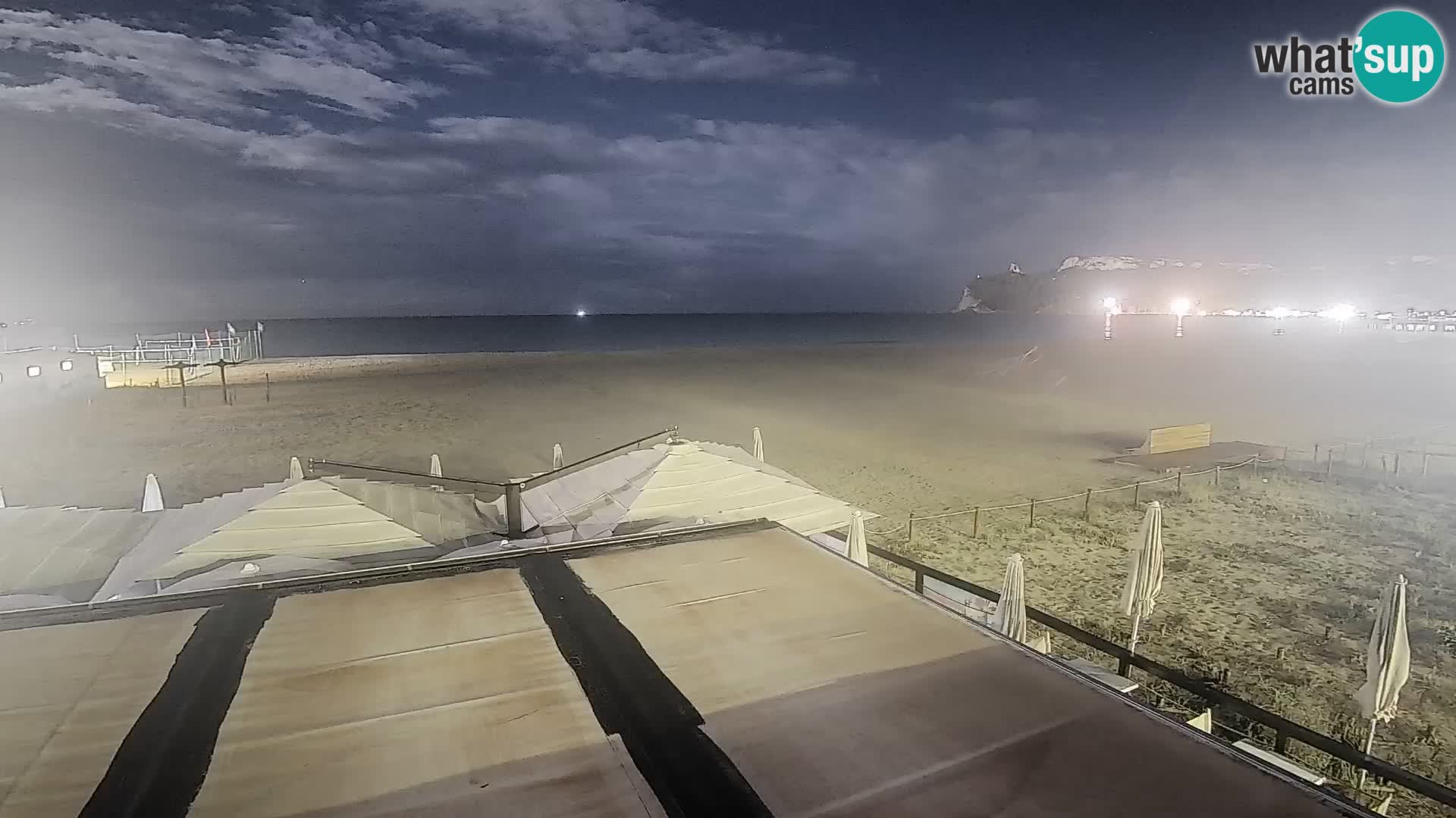 Webcam spiaggia del Poetto | Cagliari | Sardegna