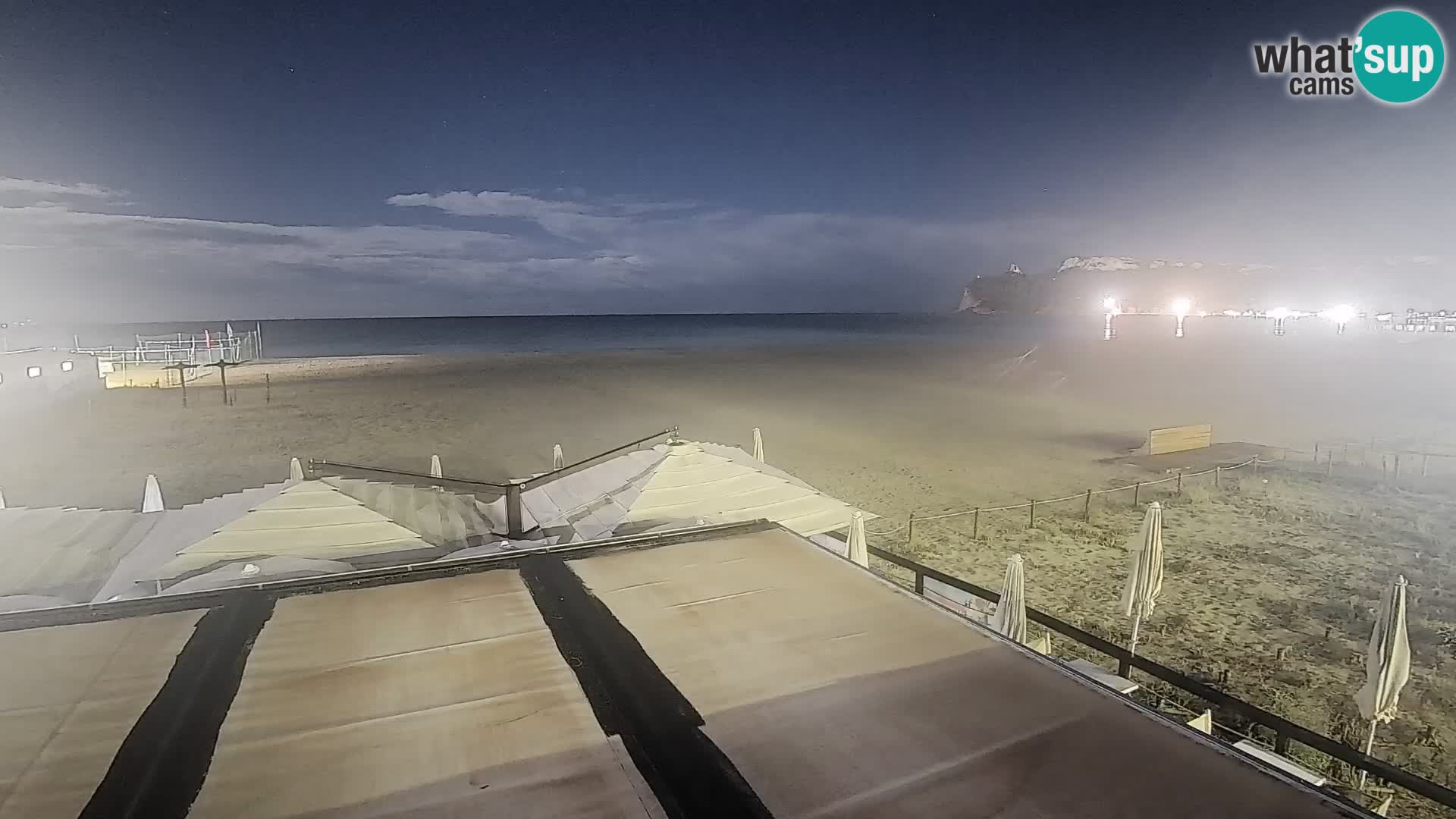 Webcam plage de Poetto | Cagliari | Sardaigne