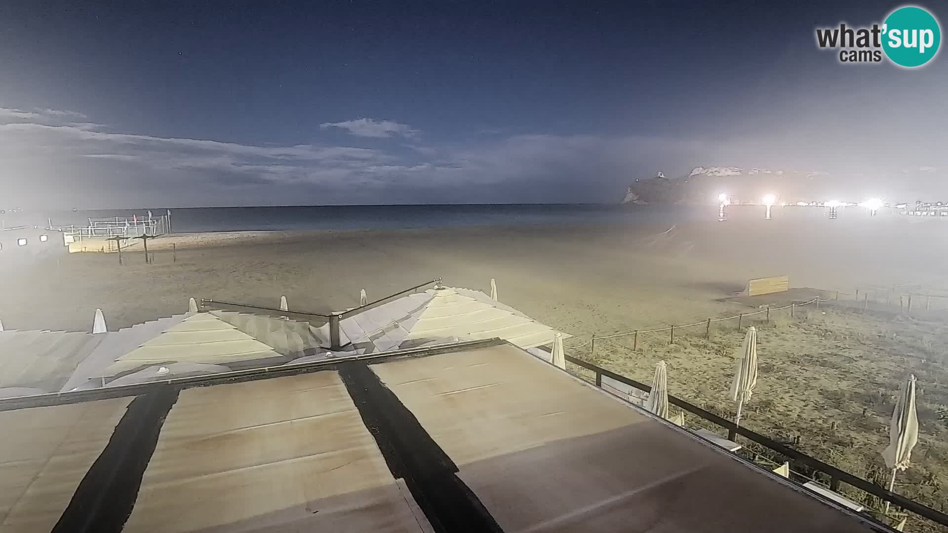 Webcam plage de Poetto | Cagliari | Sardaigne