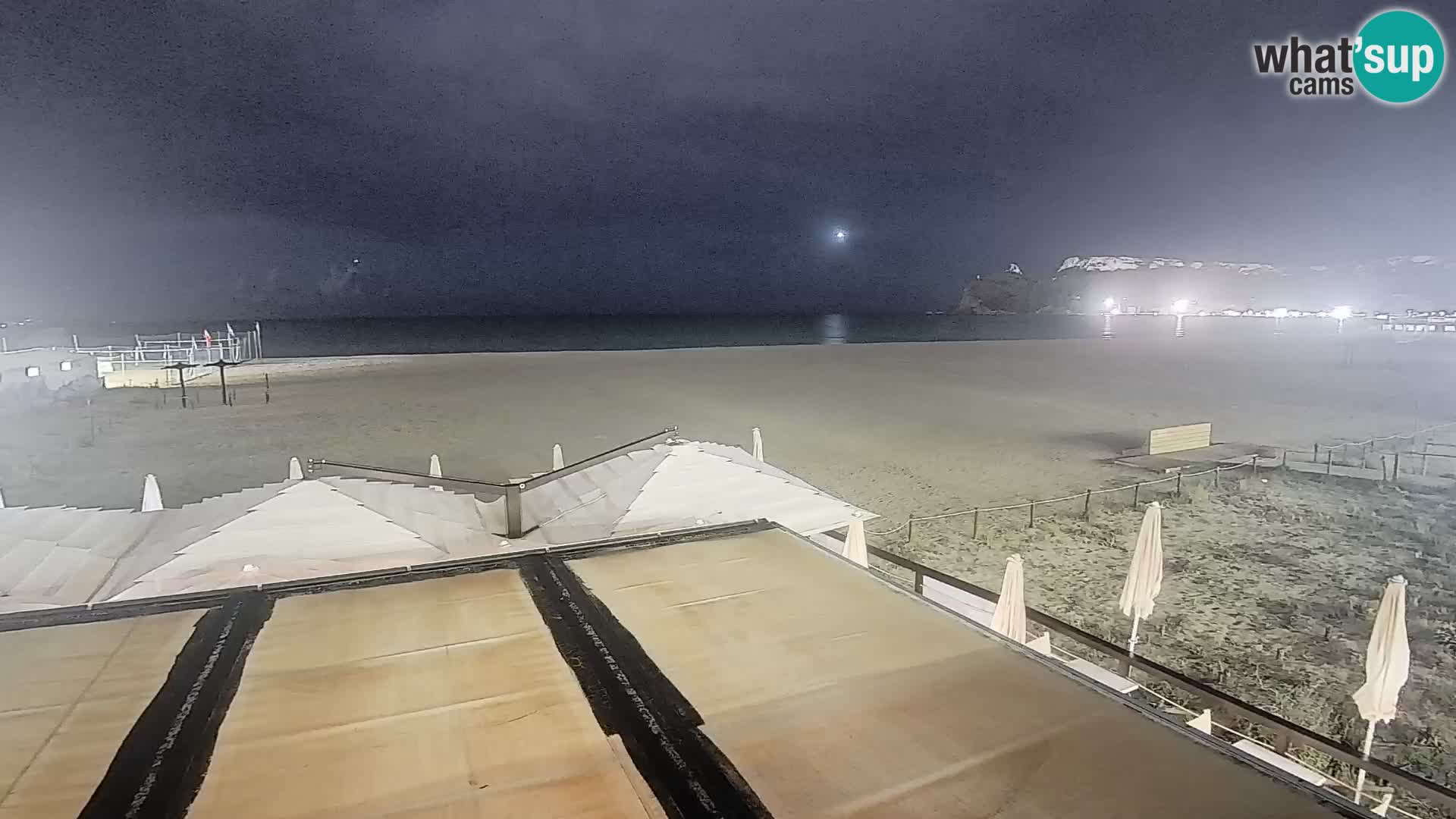 Poetto beach webcam | Cagliari | Sardinia