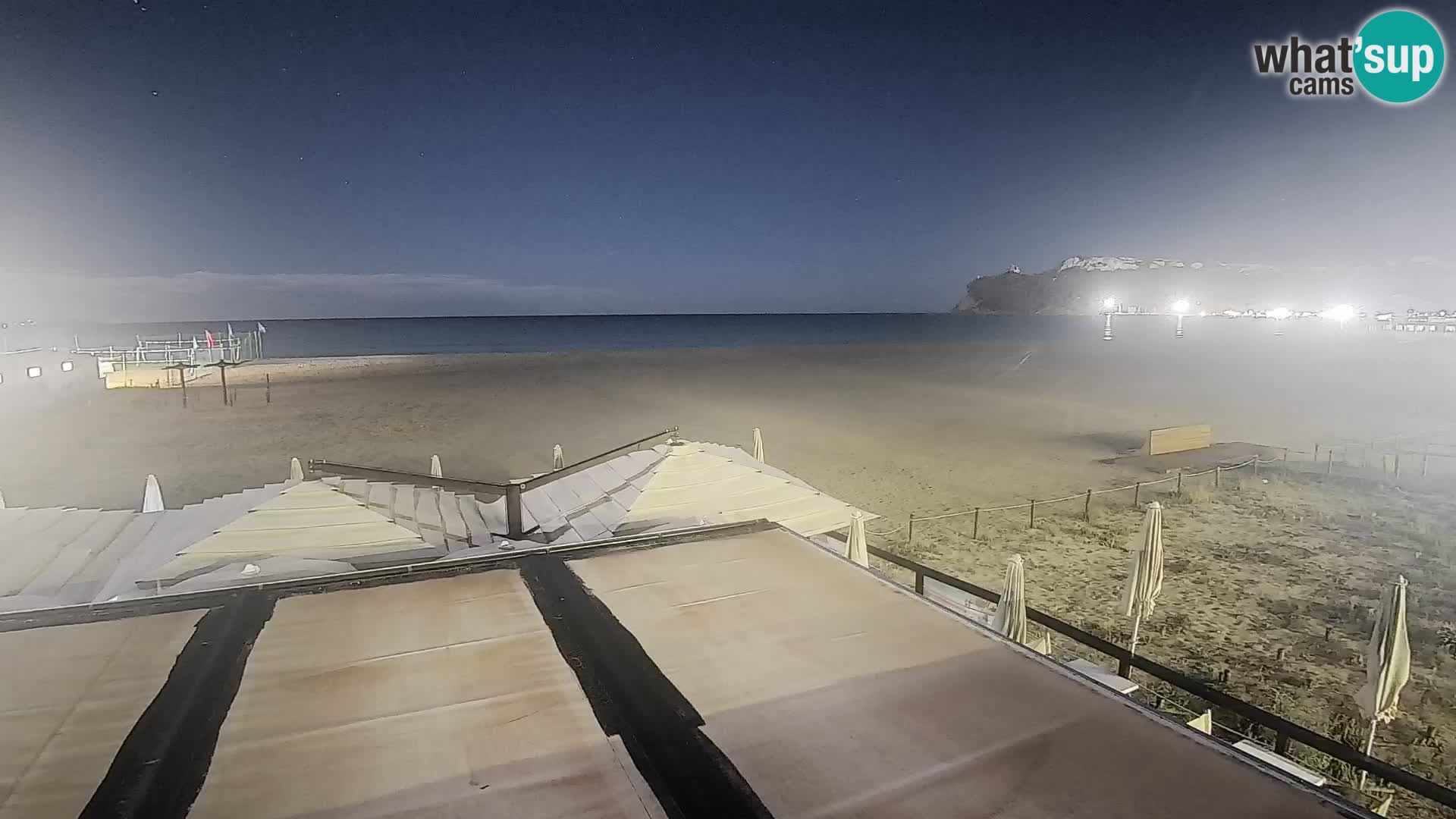 Poetto beach webcam | Cagliari | Sardinia
