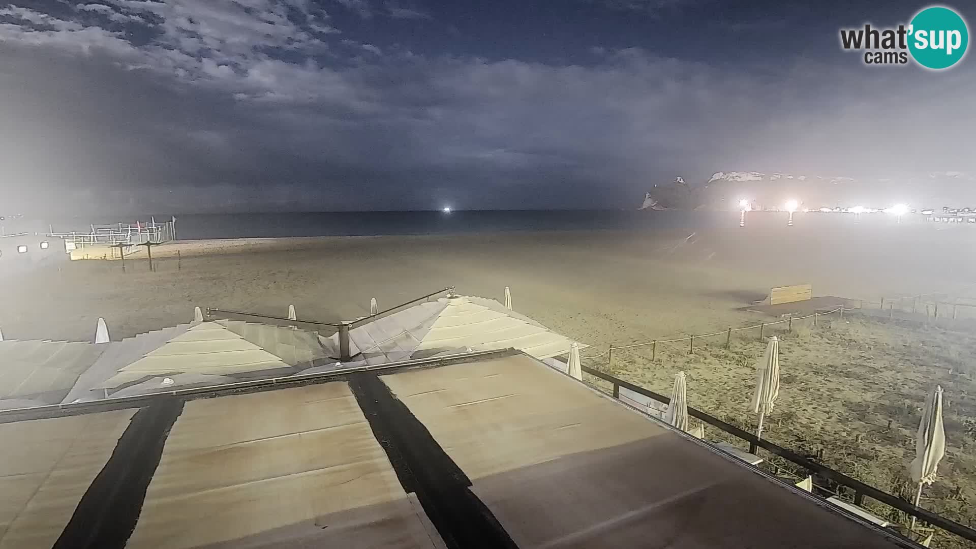 Webcam plage de Poetto | Cagliari | Sardaigne