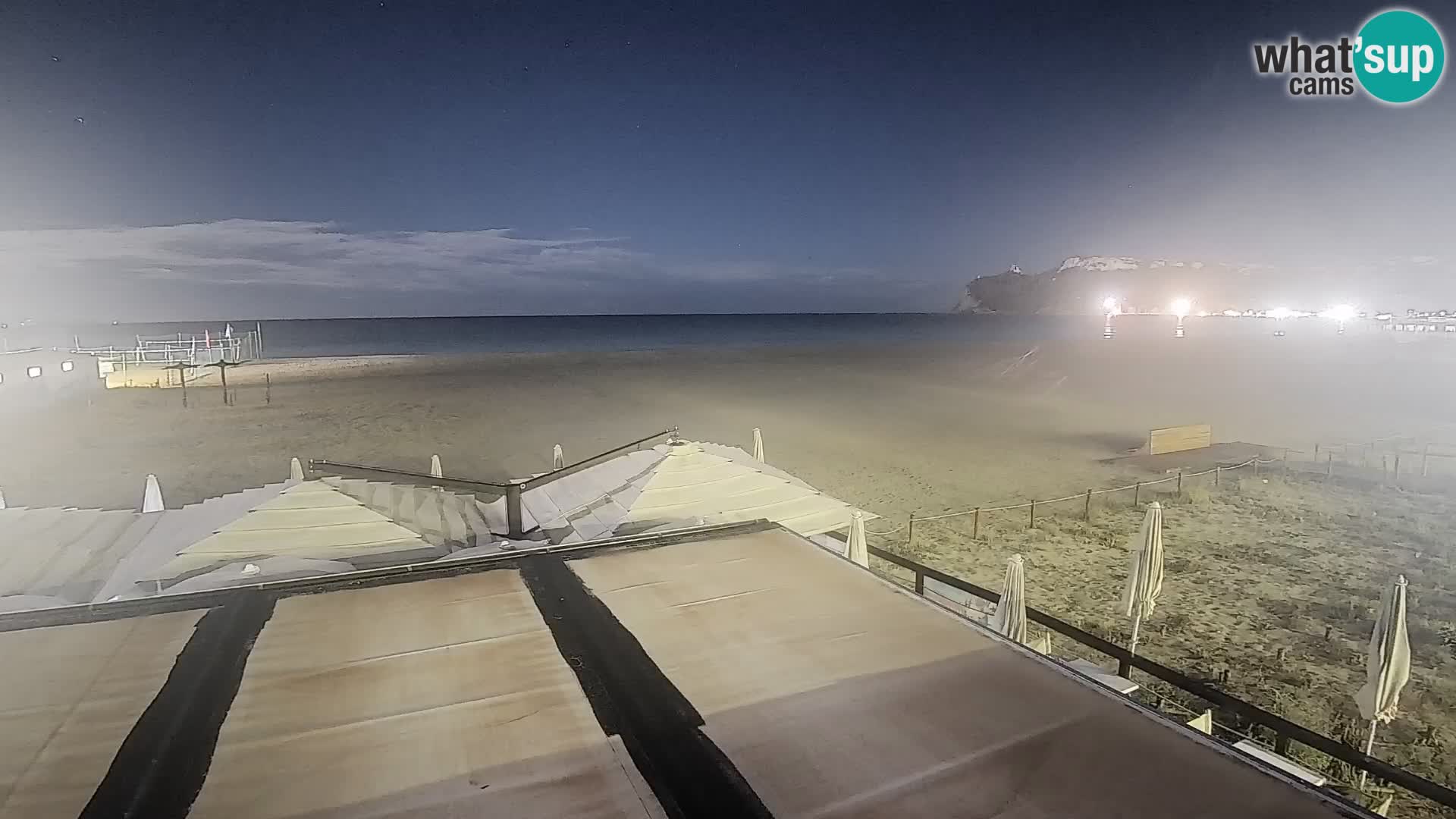 Poetto beach webcam | Cagliari | Sardinia