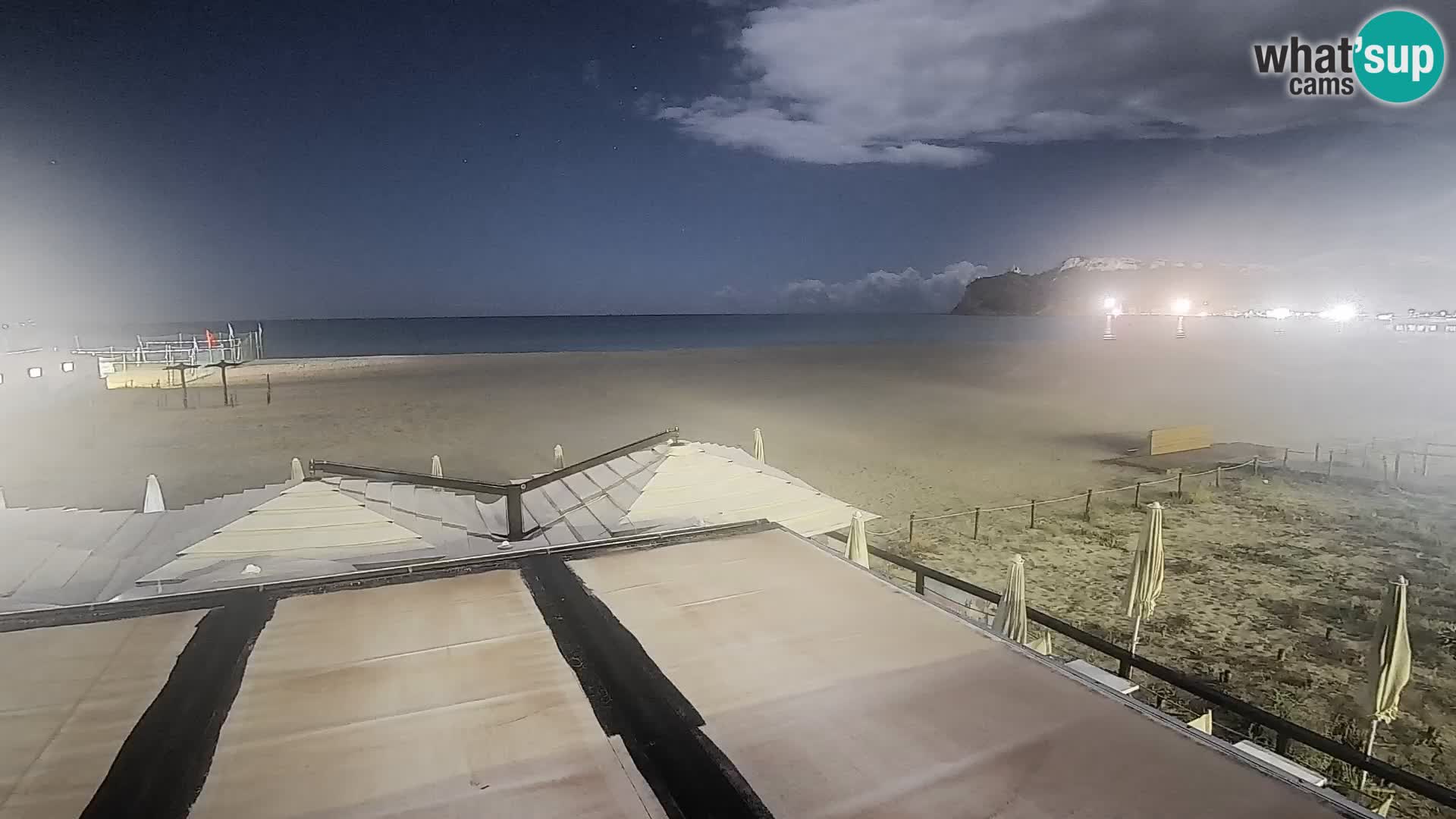 Poetto beach webcam | Cagliari | Sardinia