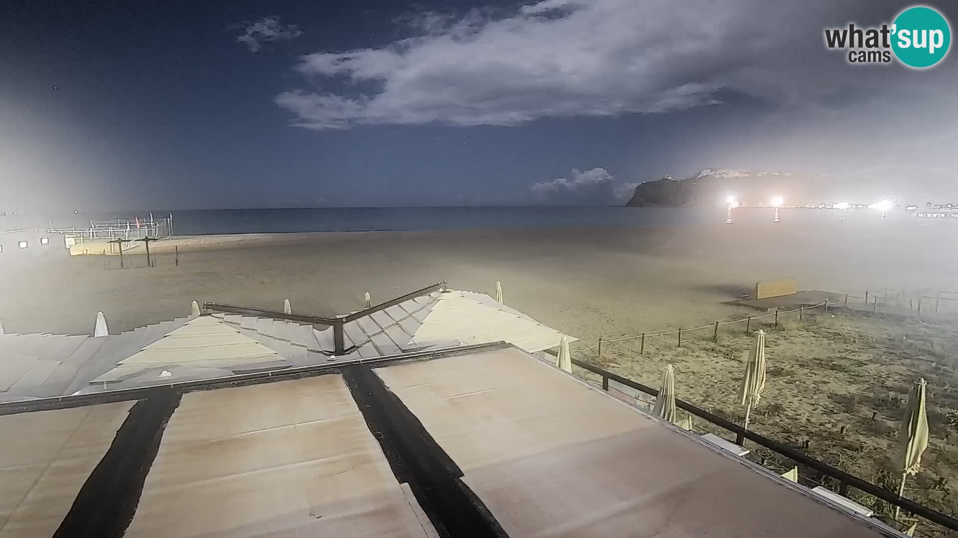 Poetto beach webcam | Cagliari | Sardinia