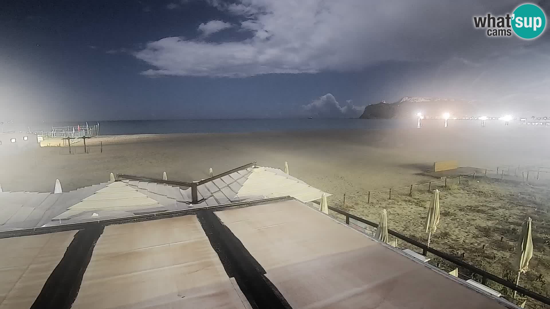 Poetto beach webcam | Cagliari | Sardinia