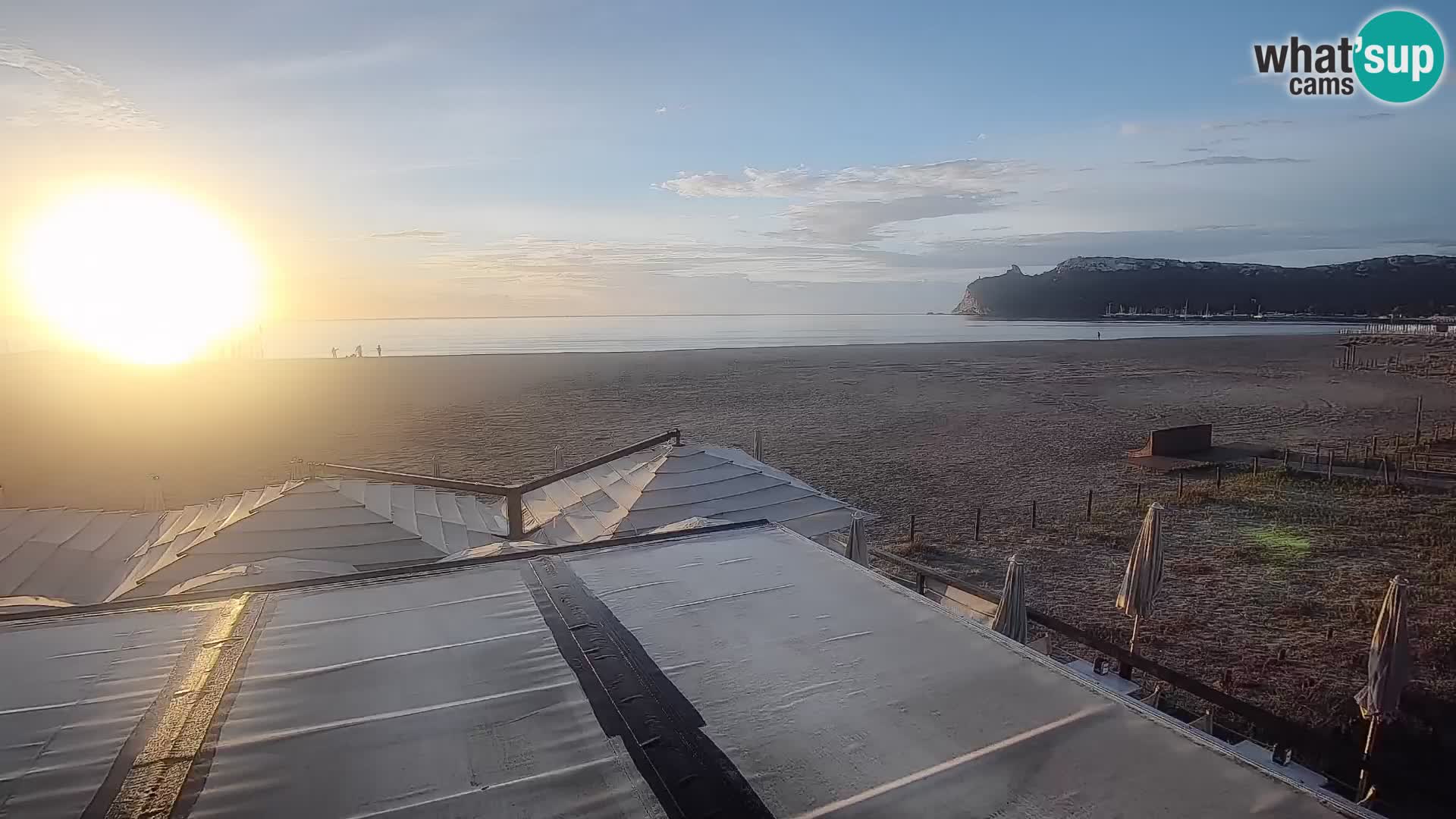 Webcam playa de Poetto | Cagliari | Cerdeña