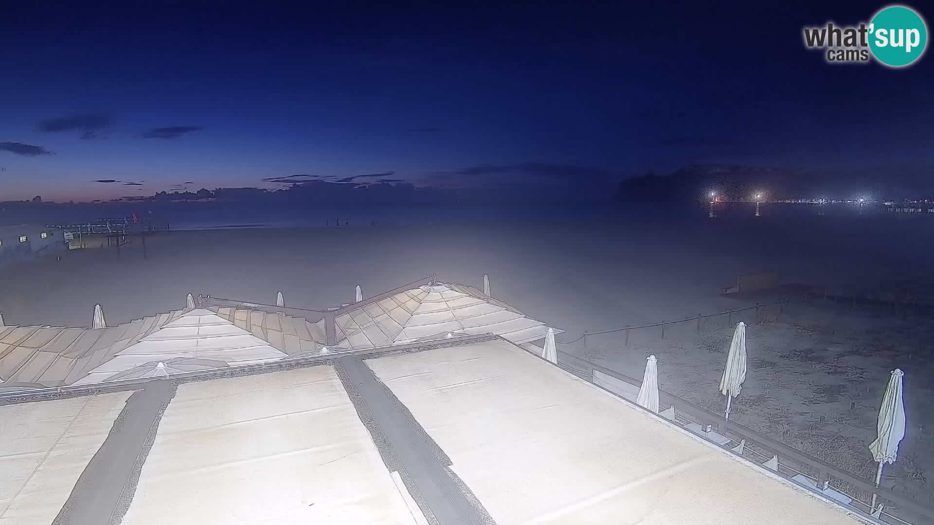 Poetto beach webcam | Cagliari | Sardinija