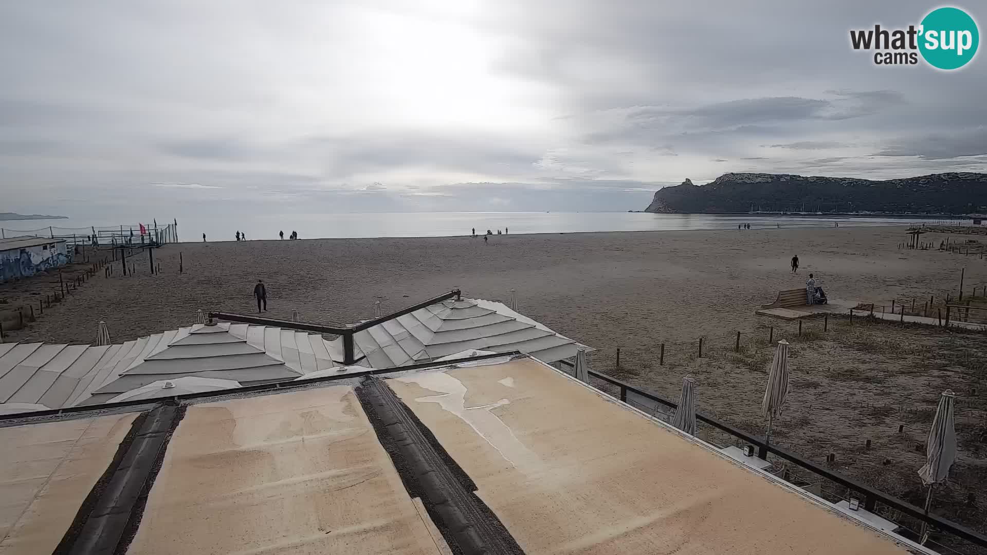 Webcam plage de Poetto | Cagliari | Sardaigne