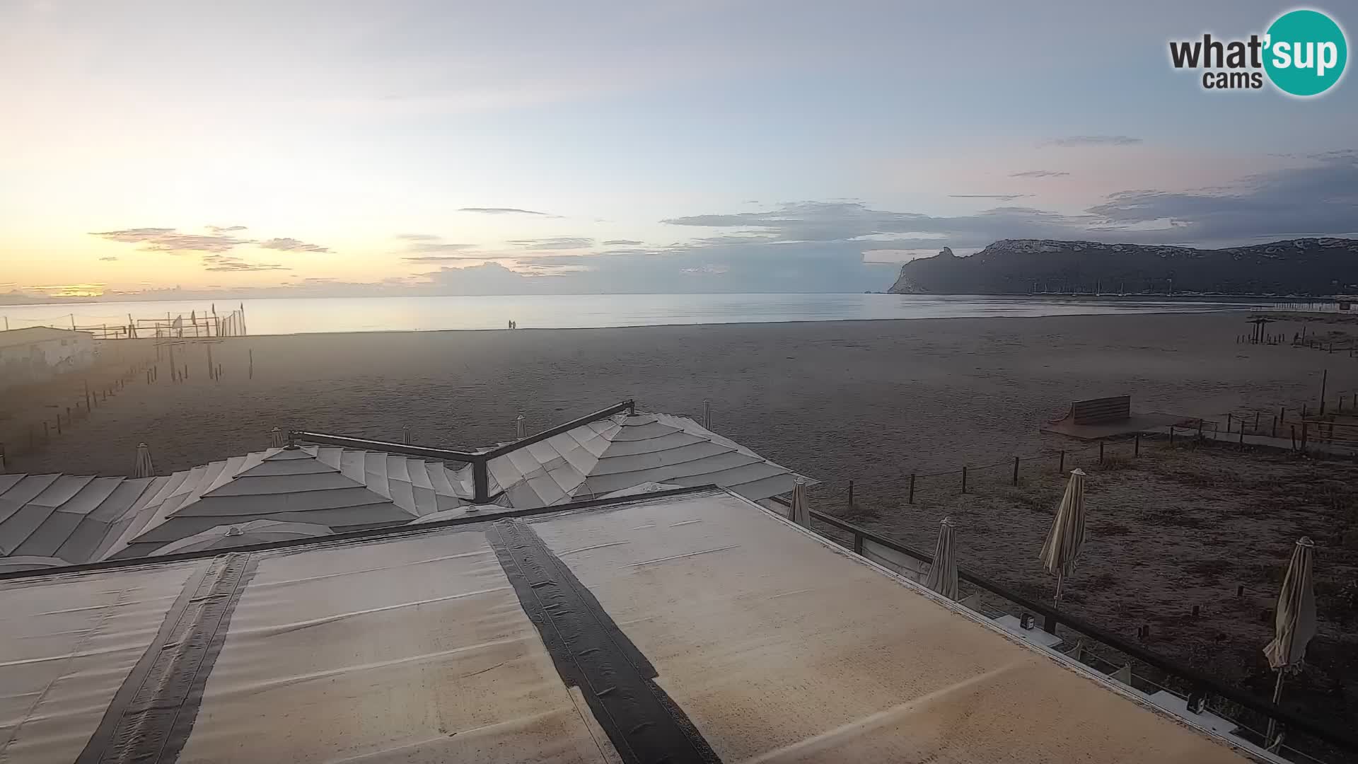 Webcam plage de Poetto | Cagliari | Sardaigne