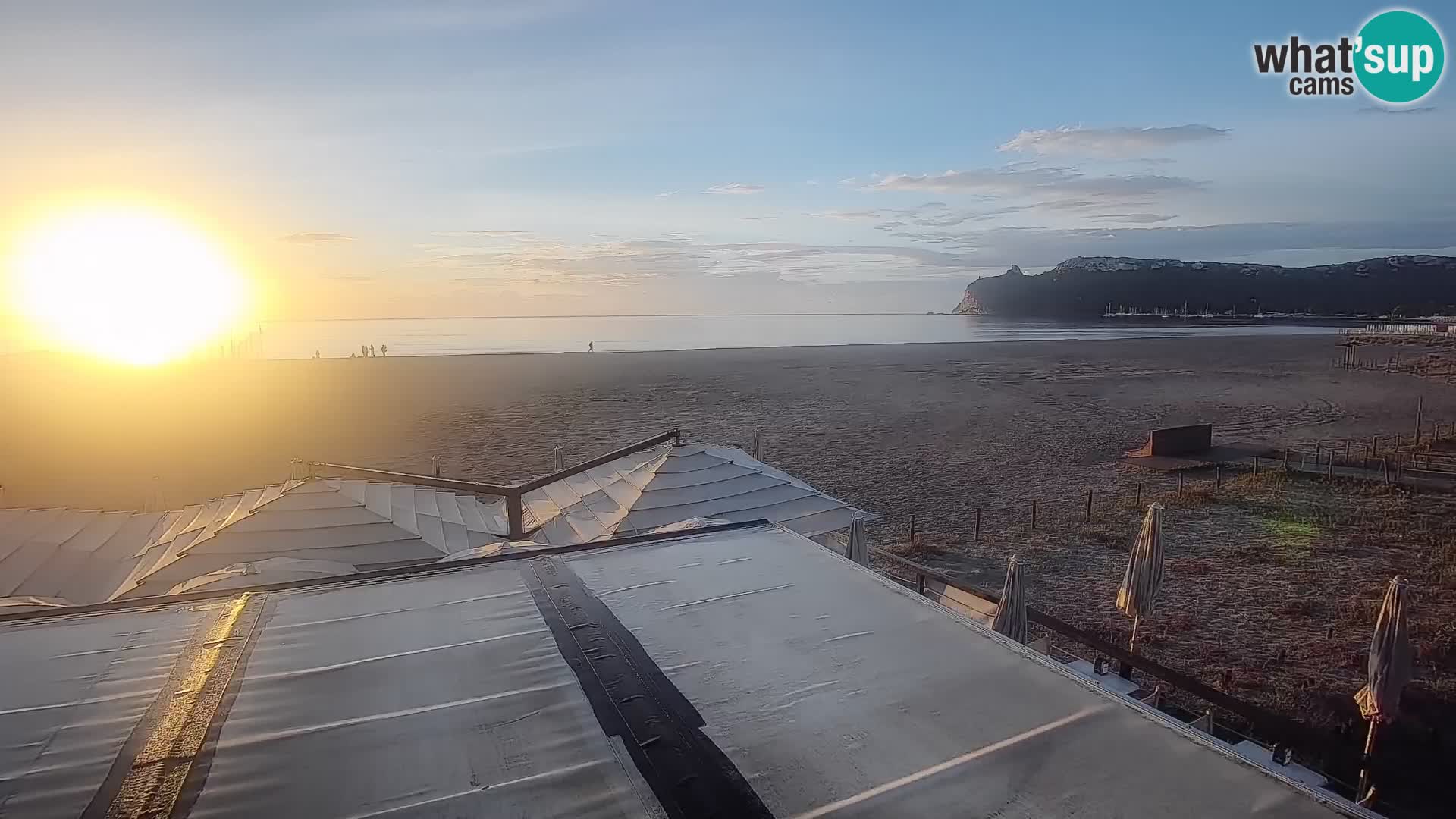 Poetto beach webcam | Cagliari | Sardinia