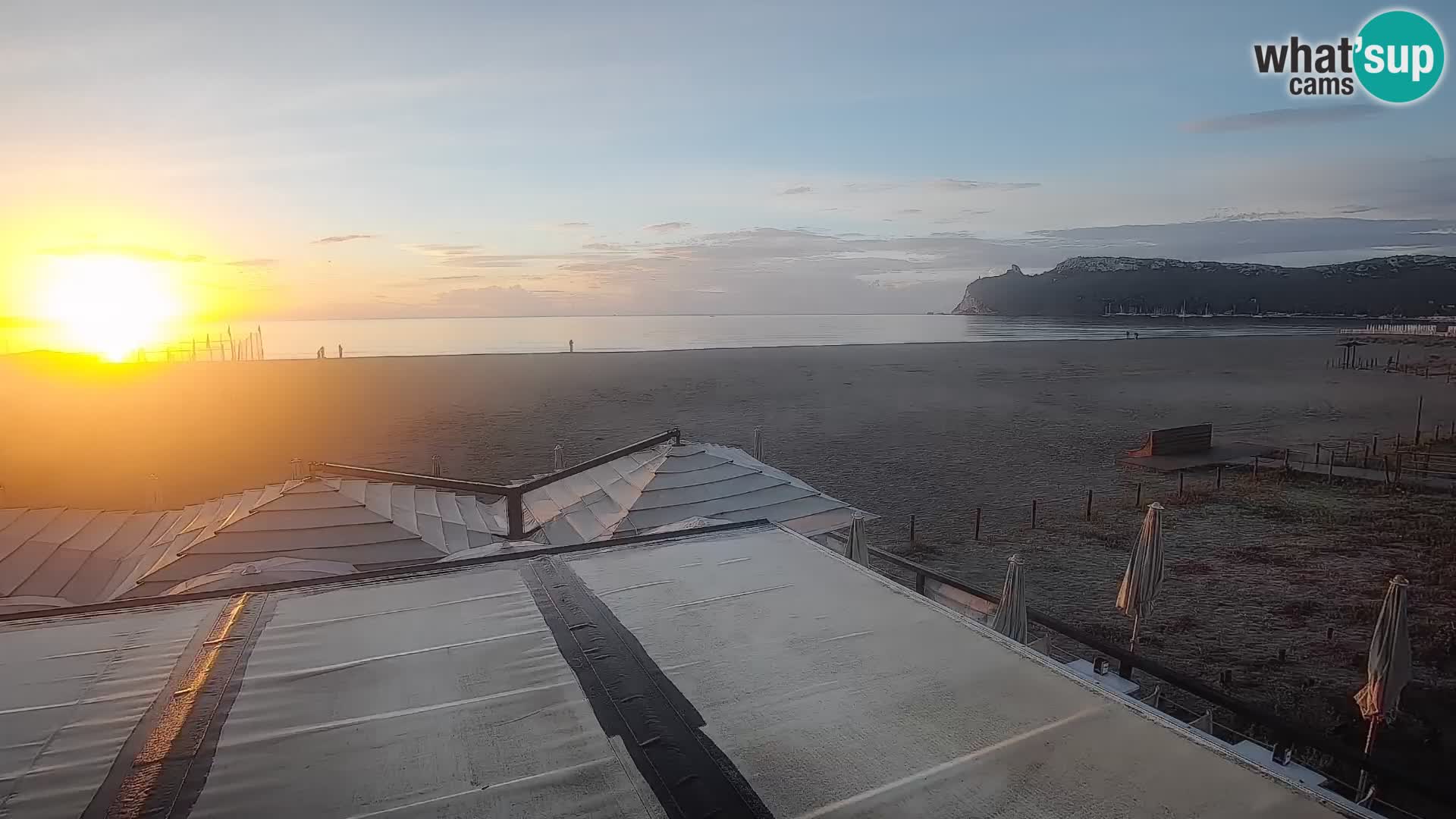 Webcam spiaggia del Poetto | Cagliari | Sardegna