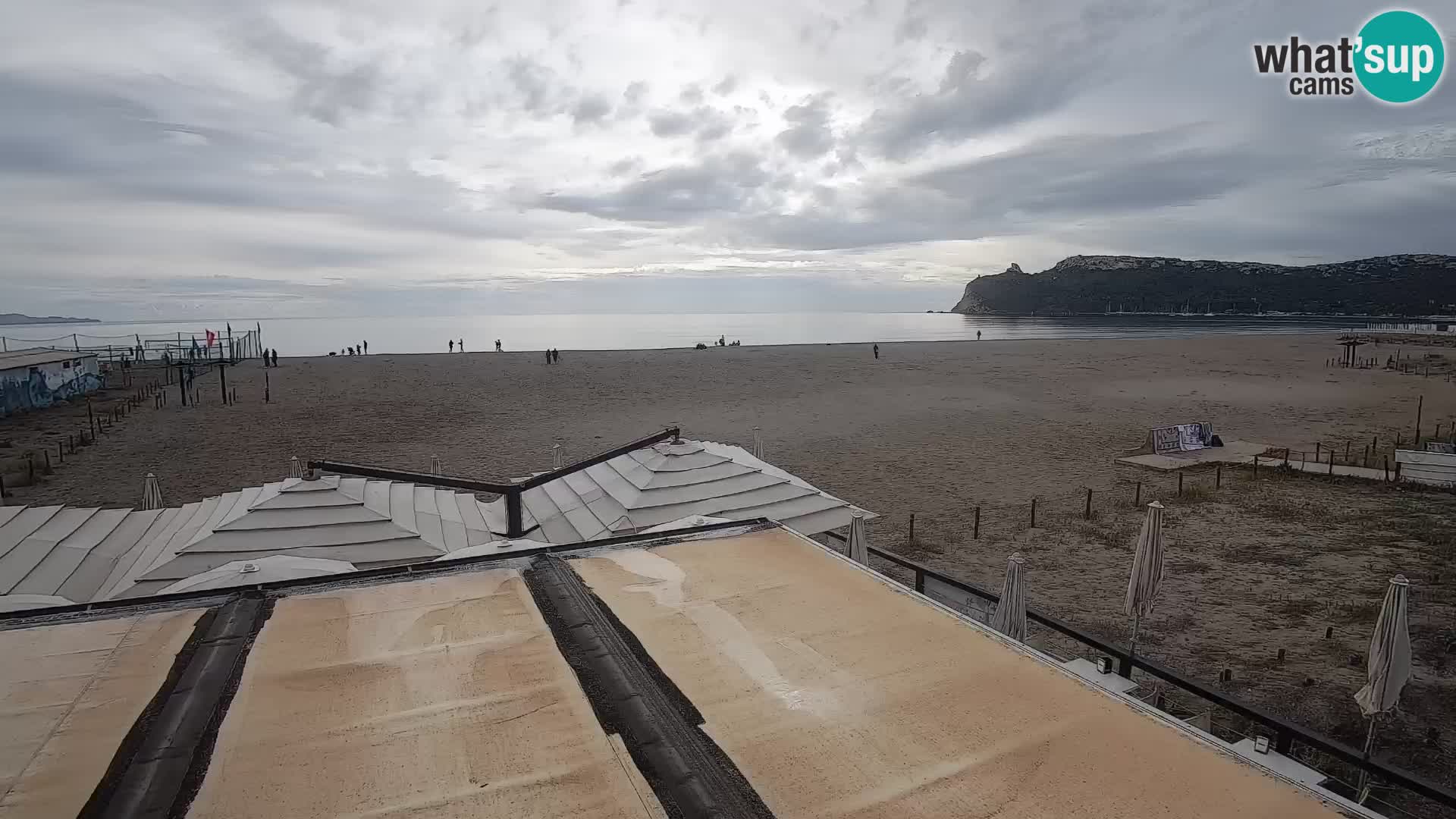 Webcam spiaggia del Poetto | Cagliari | Sardegna