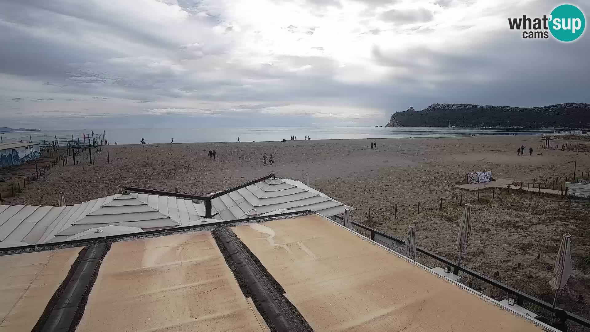 Poetto beach webcam | Cagliari | Sardinia