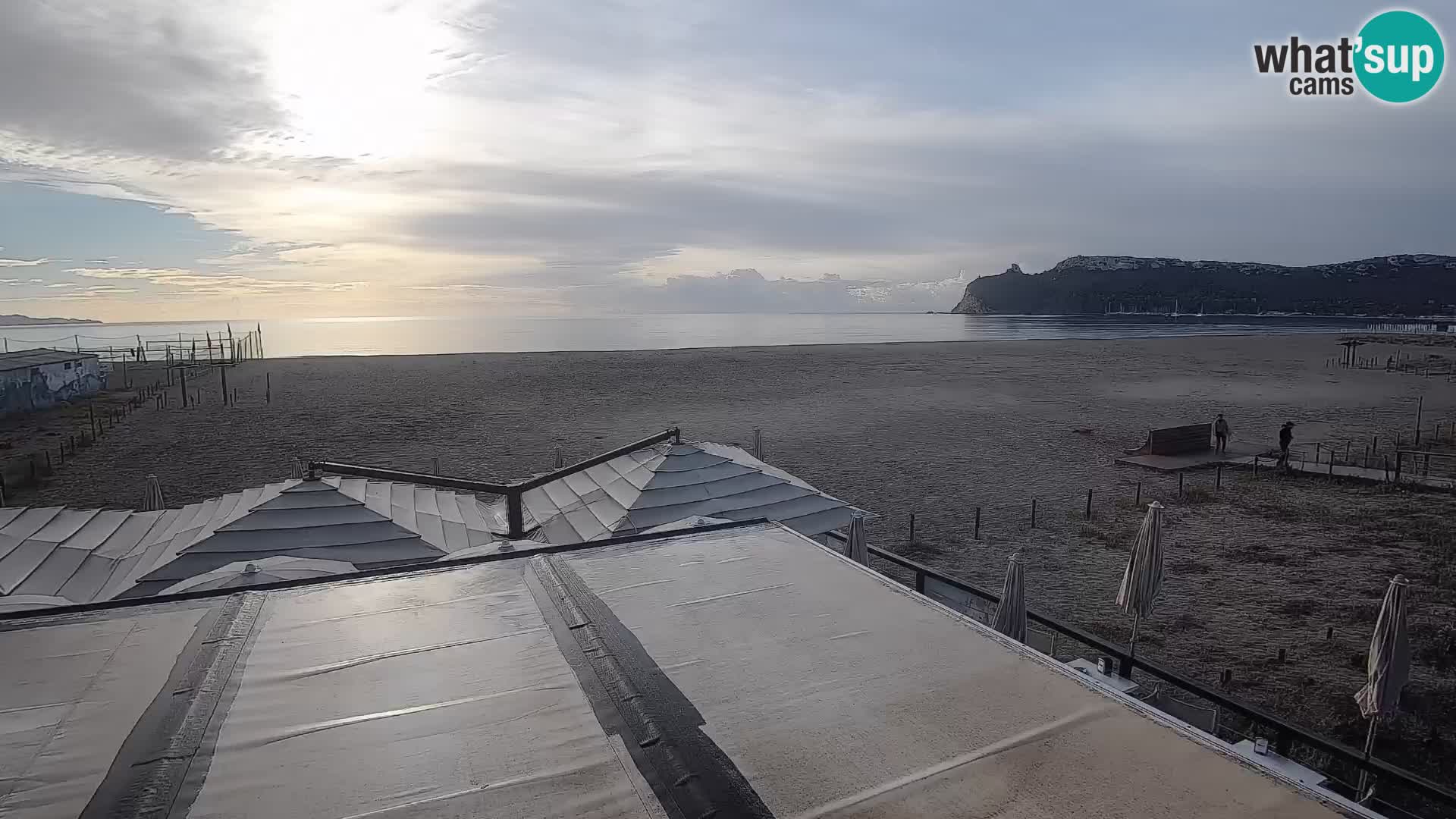 Poetto Strand Webcam | Cagliari | Sardinien