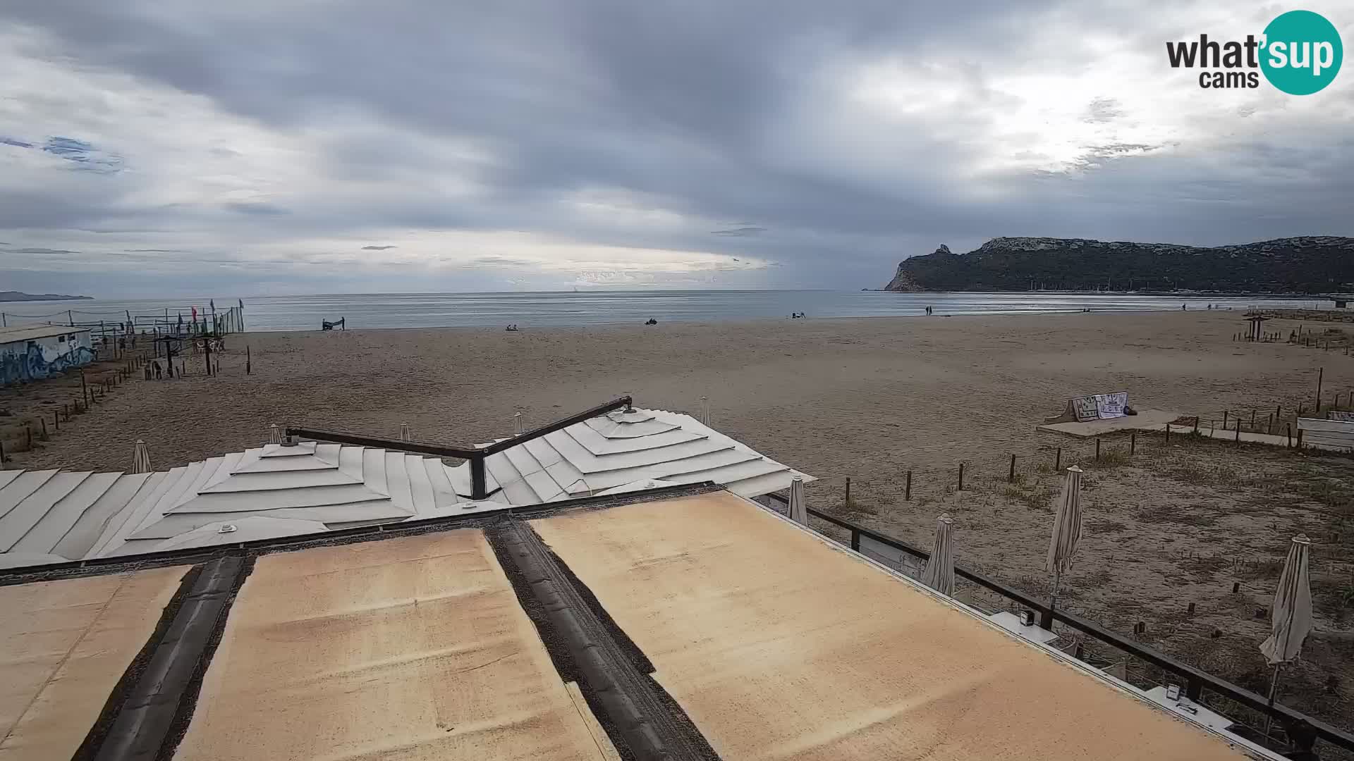 Webcam plage de Poetto | Cagliari | Sardaigne