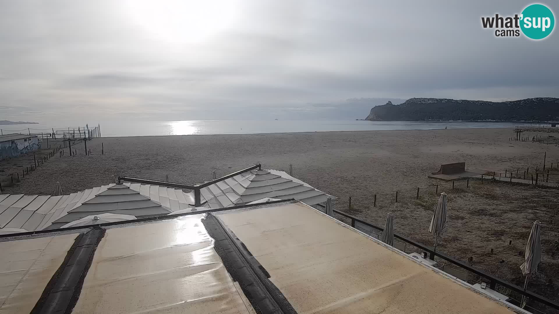 Webcam spiaggia del Poetto | Cagliari | Sardegna