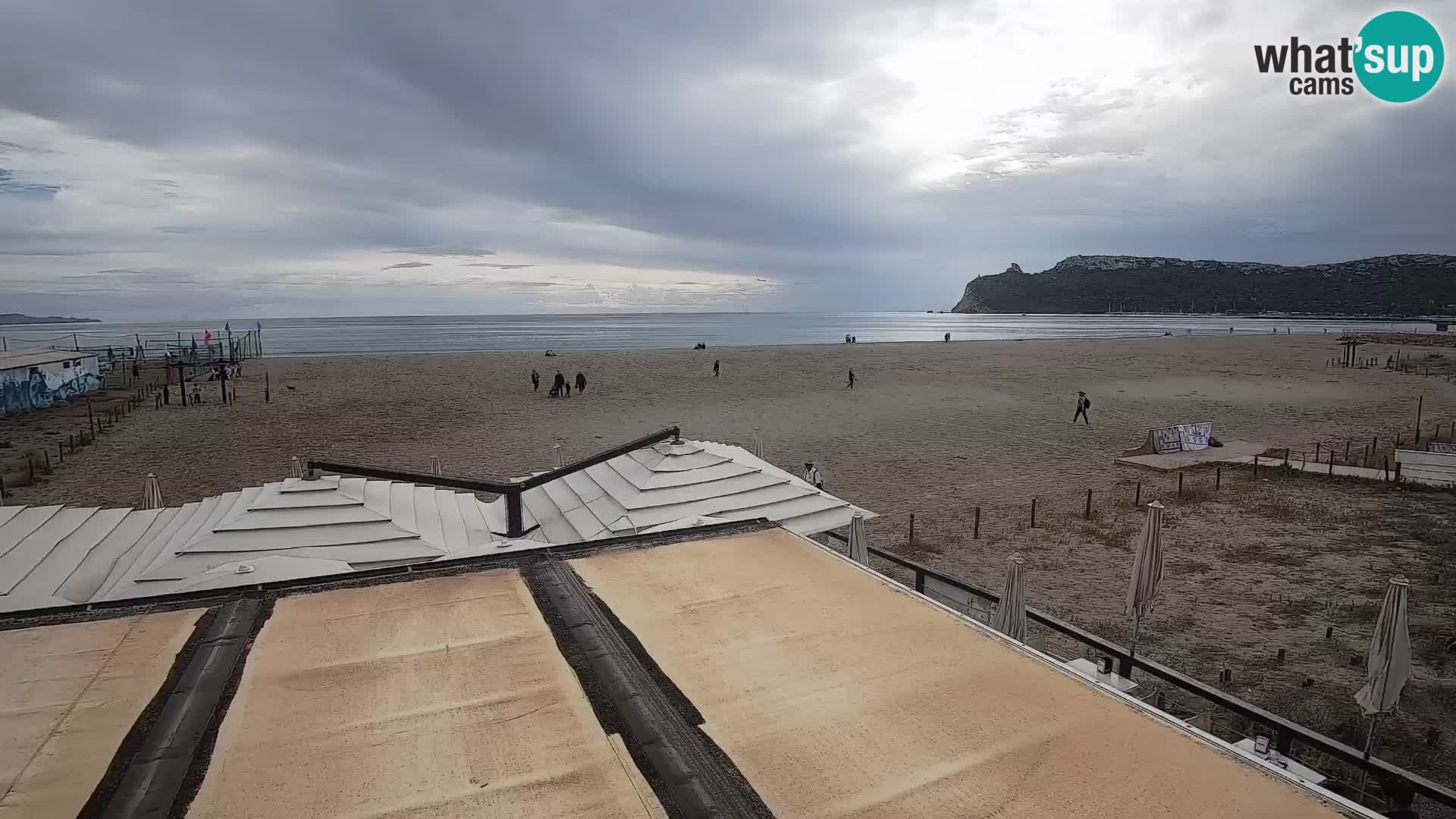 Poetto Strand Webcam | Cagliari | Sardinien