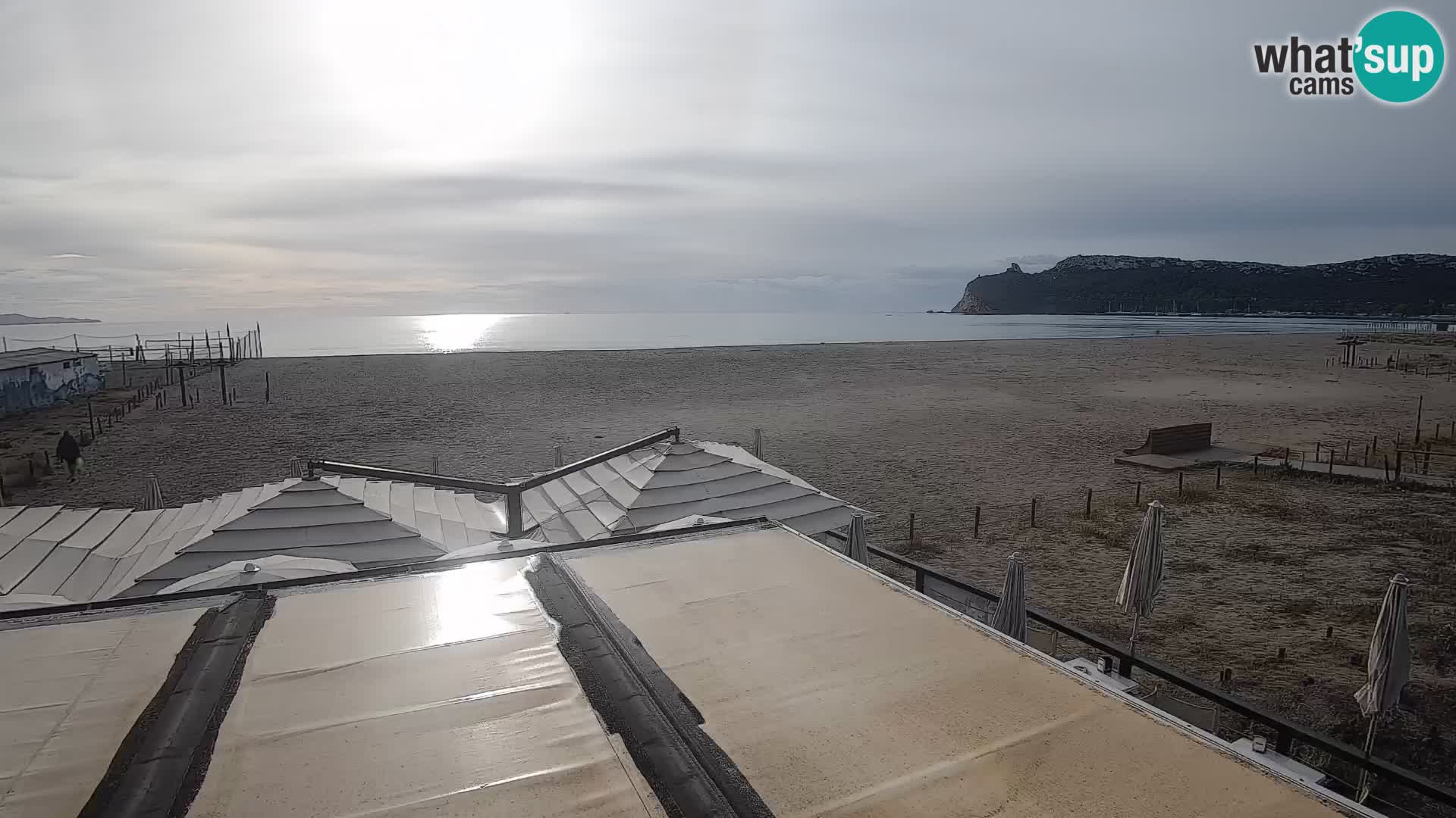 Webcam spiaggia del Poetto | Cagliari | Sardegna