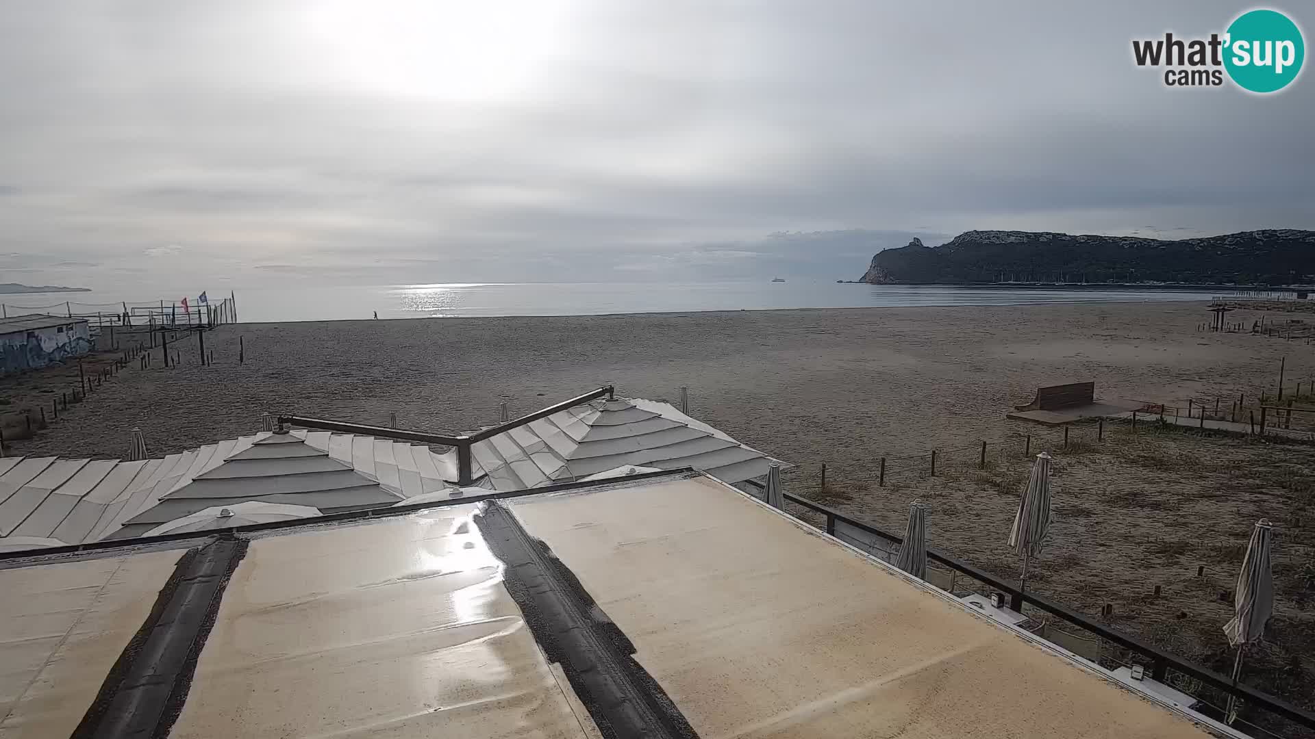 Poetto Strand Webcam | Cagliari | Sardinien