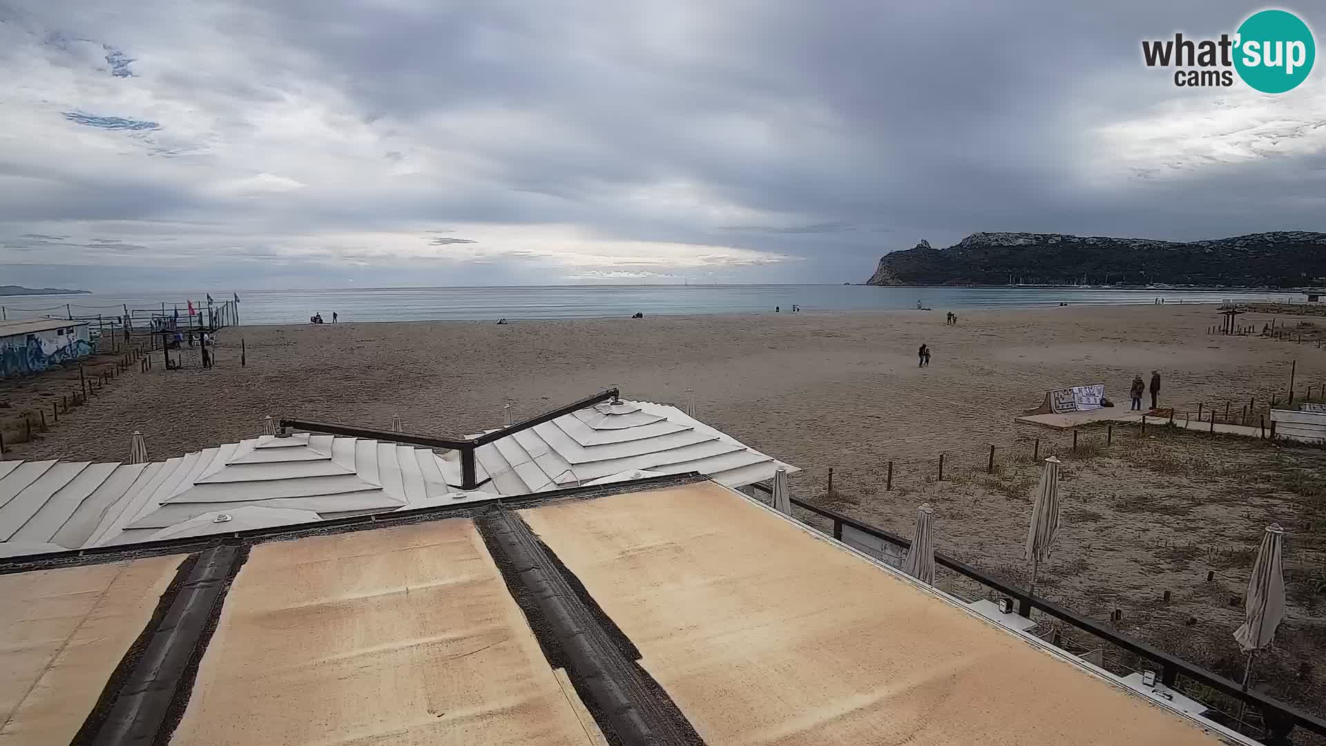 Webcam spiaggia del Poetto | Cagliari | Sardegna