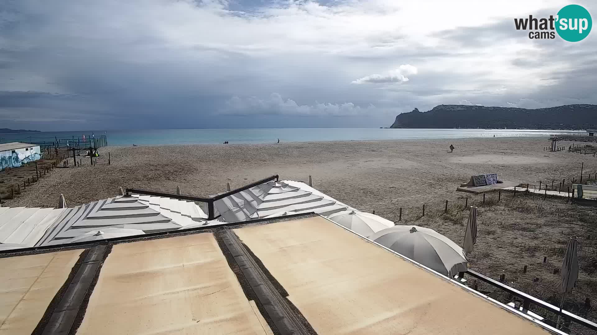 Webcam plage de Poetto | Cagliari | Sardaigne