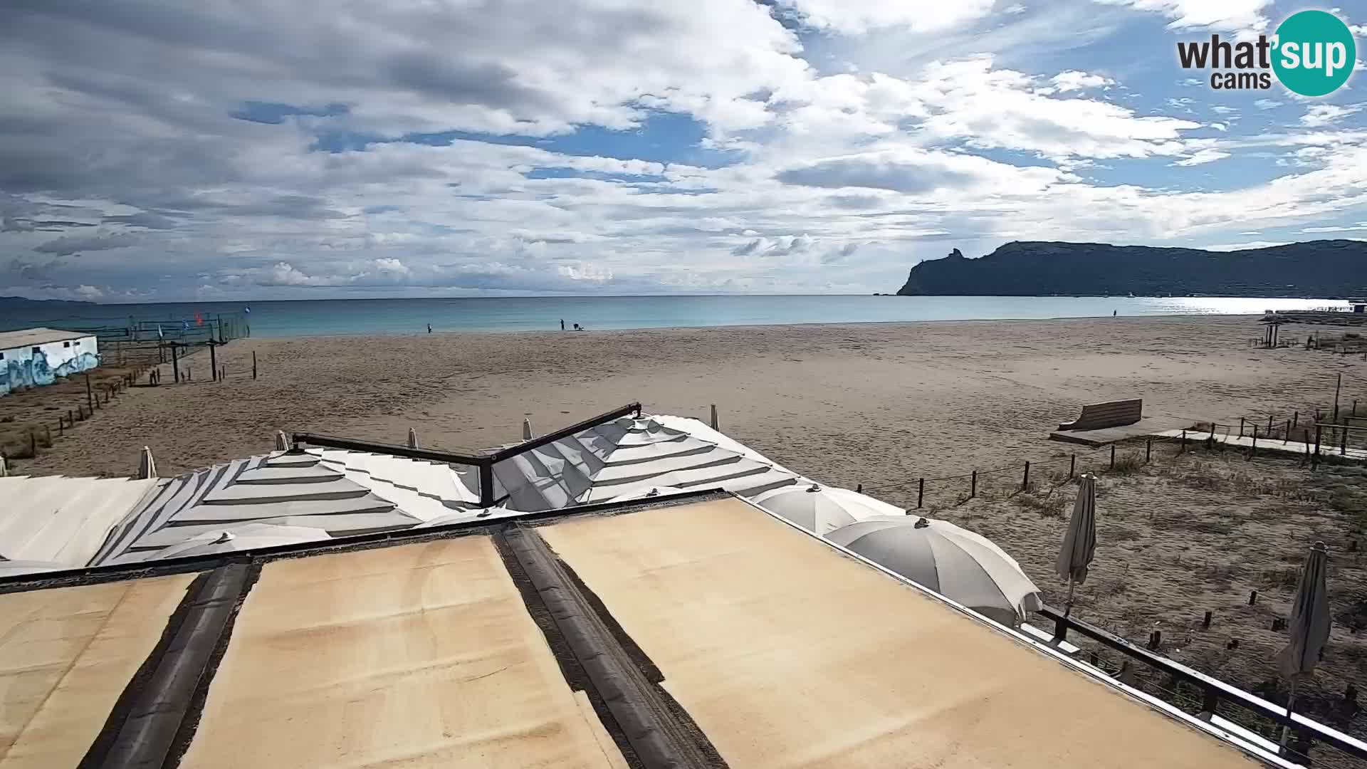 Poetto beach webcam | Cagliari | Sardinija