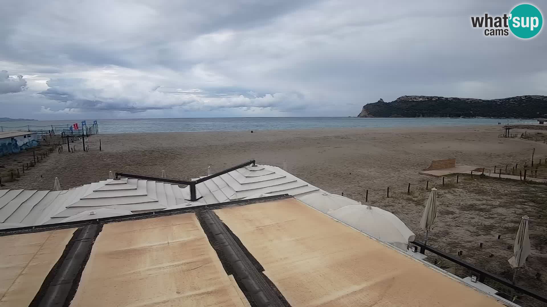 Webcam plage de Poetto | Cagliari | Sardaigne