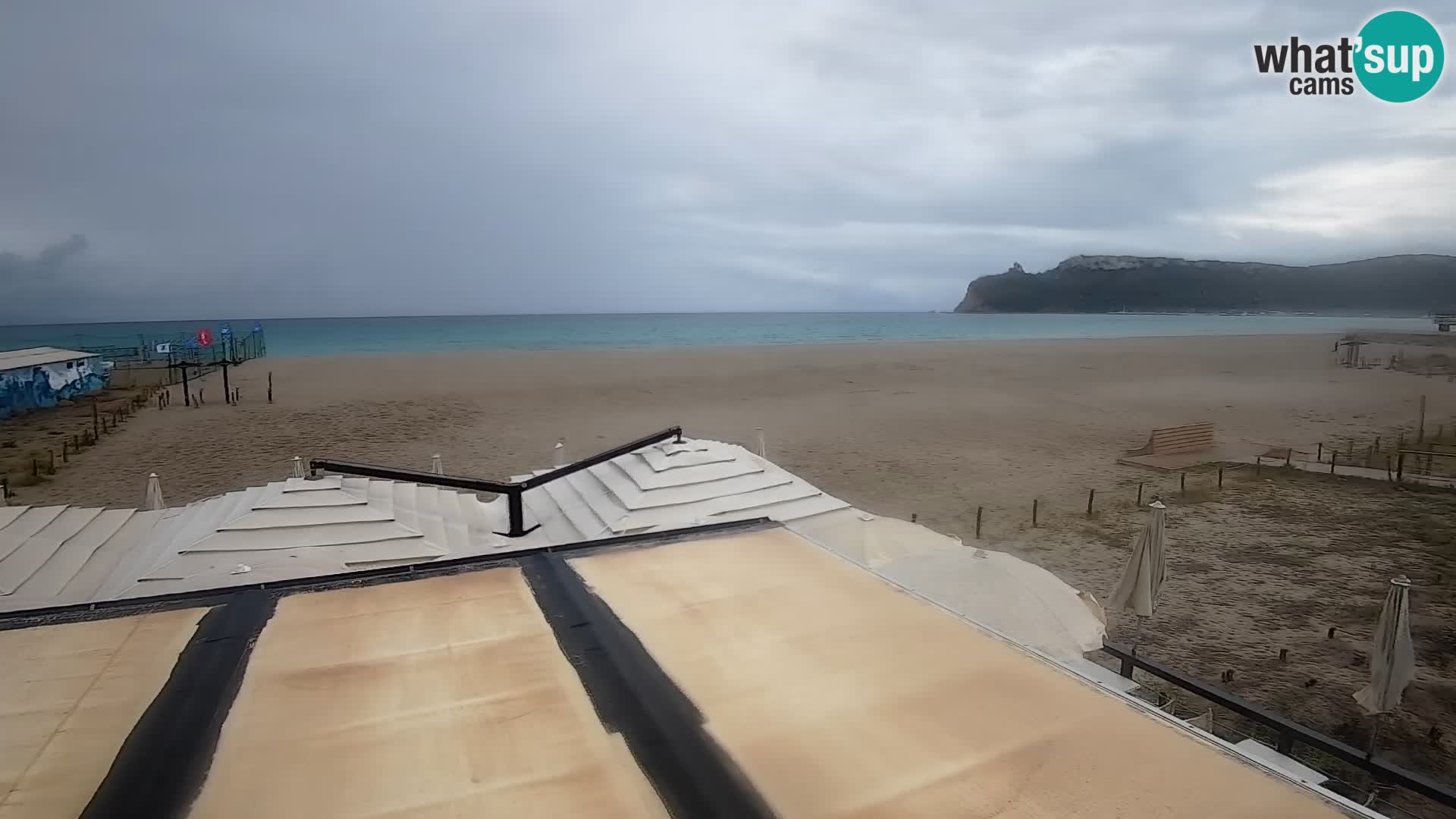 Poetto beach webcam | Cagliari | Sardinia