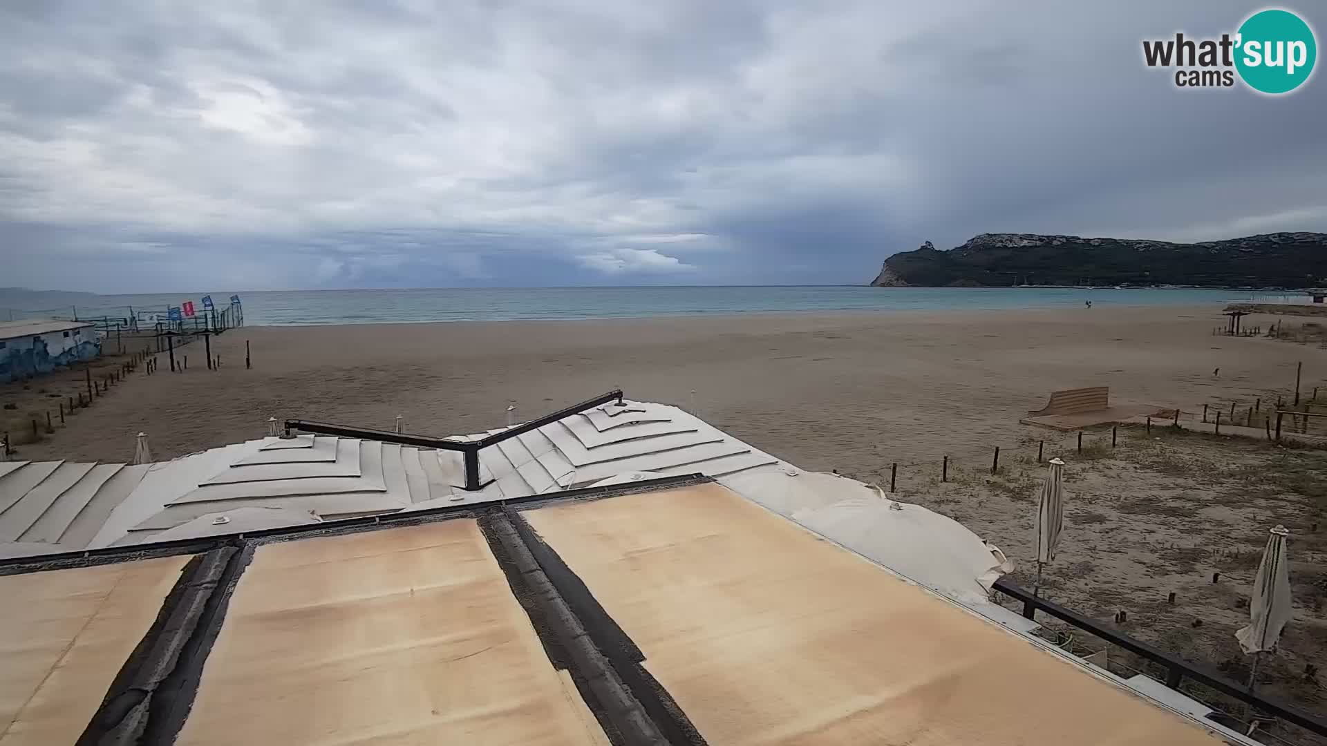 Webcam spiaggia del Poetto | Cagliari | Sardegna