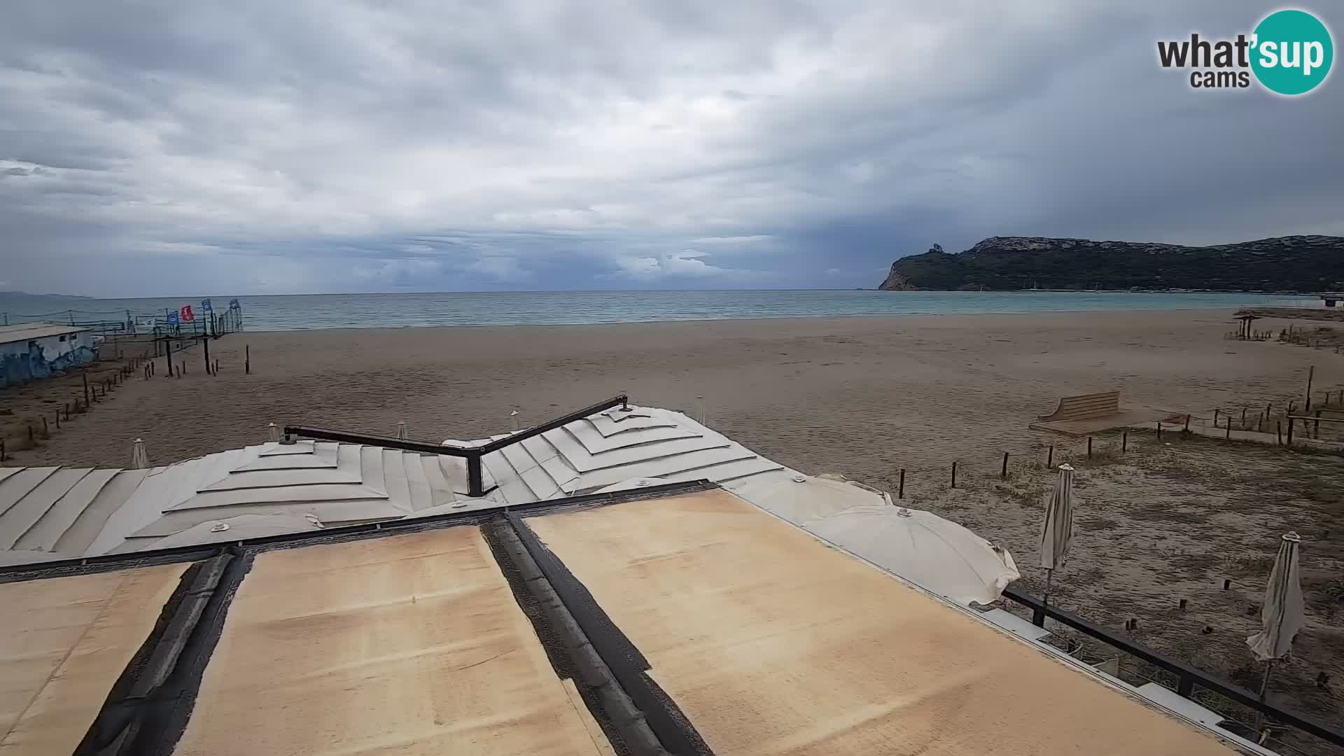 Poetto beach webcam | Cagliari | Sardinia
