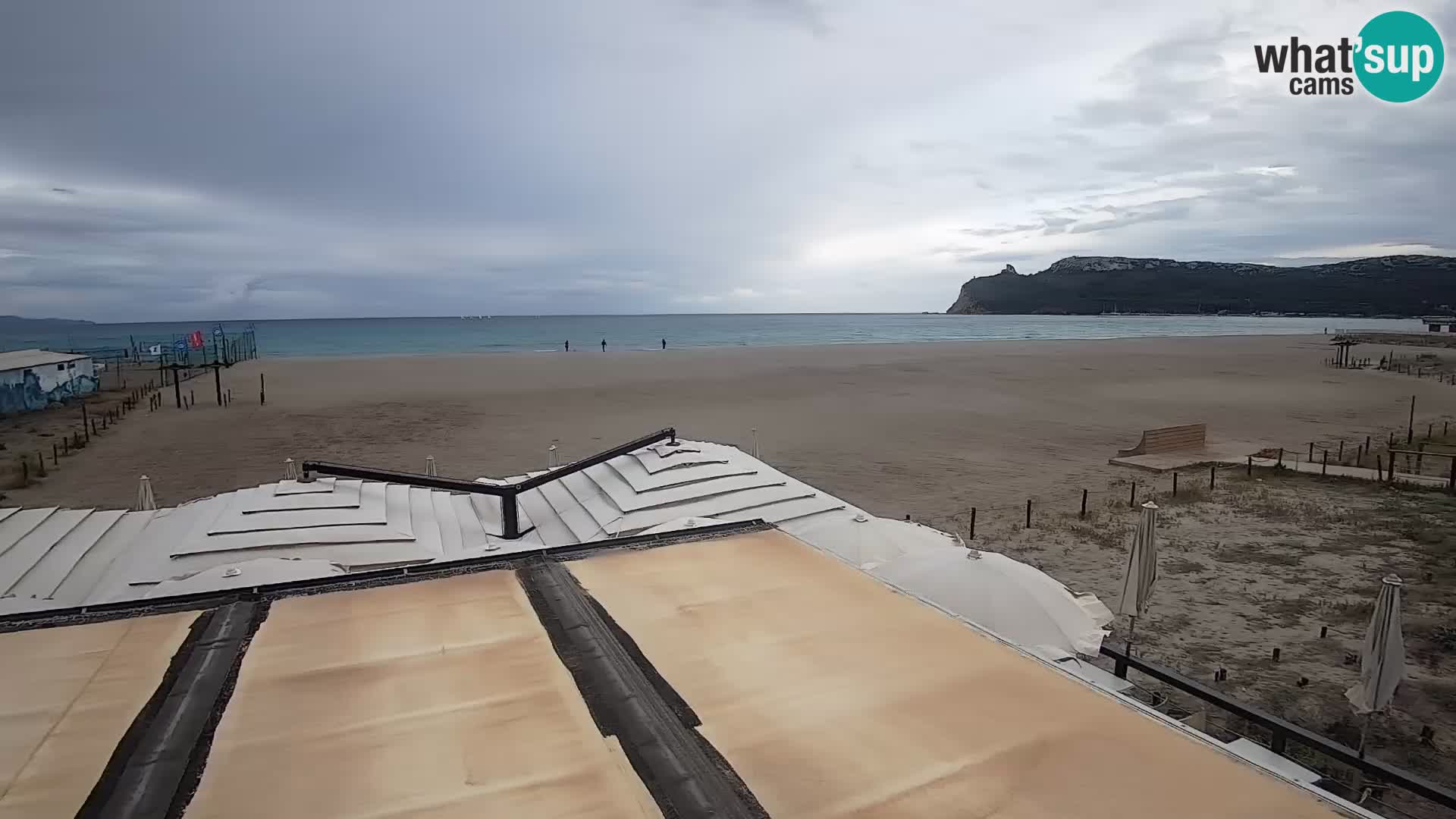 Poetto Strand Webcam | Cagliari | Sardinien